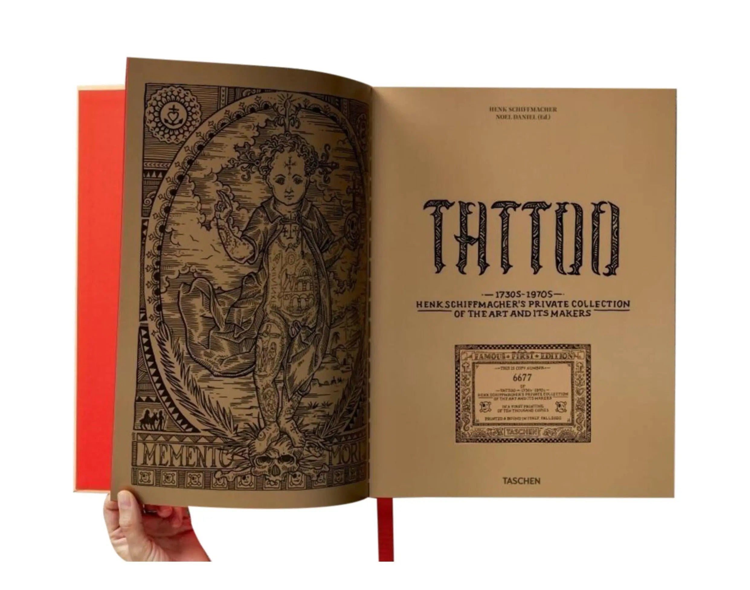 Taschen Books - TATTOO - 1730s-1970s - Henk Schiffmacher's Private Collection Hardcover Book.