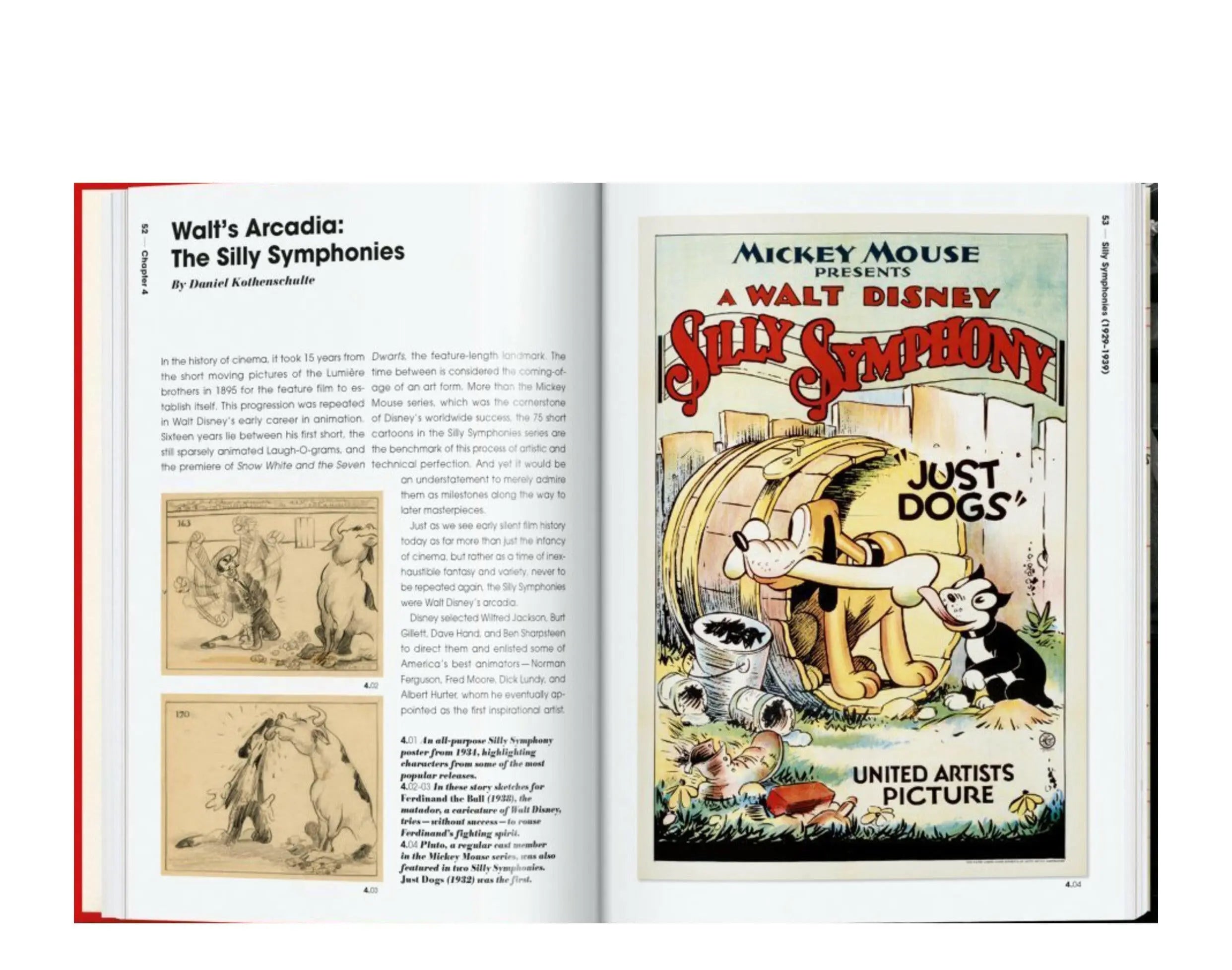Taschen Books - The Walt Disney Film Archives - The Animated Movies 1921–1968 - 40th Anniversary Edition Hardcover Book.
