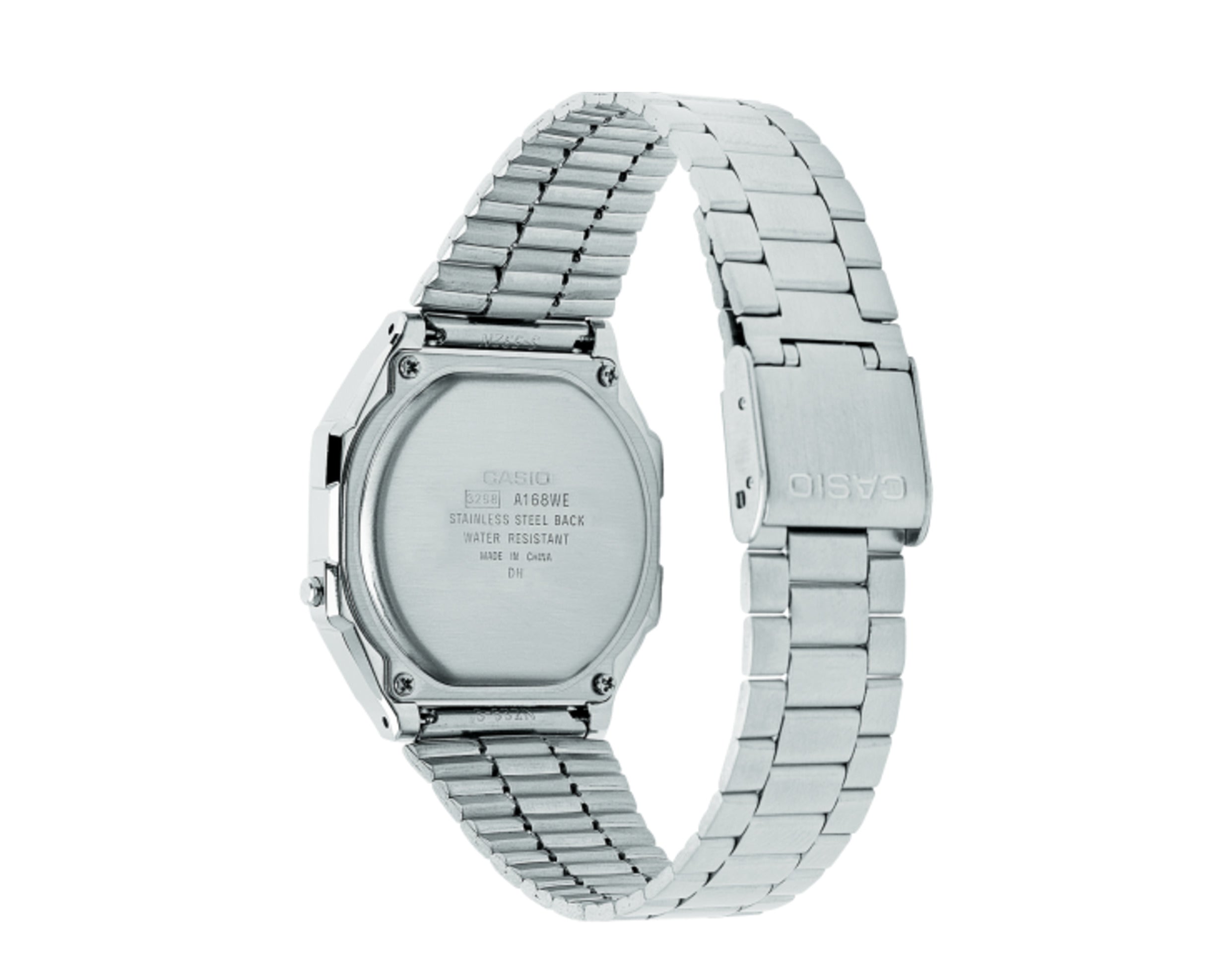 Casio Vintage A168WEM Digital Stainless Steel Watch