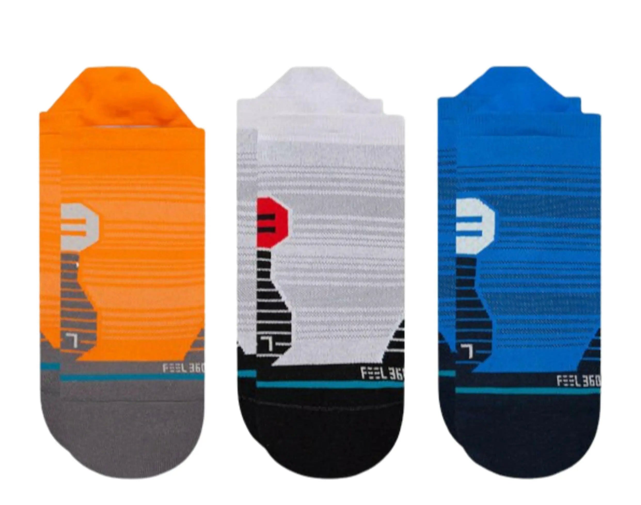 Stance Feel 360 - Variety Tab Running Ankle Socks - 3-Pack.