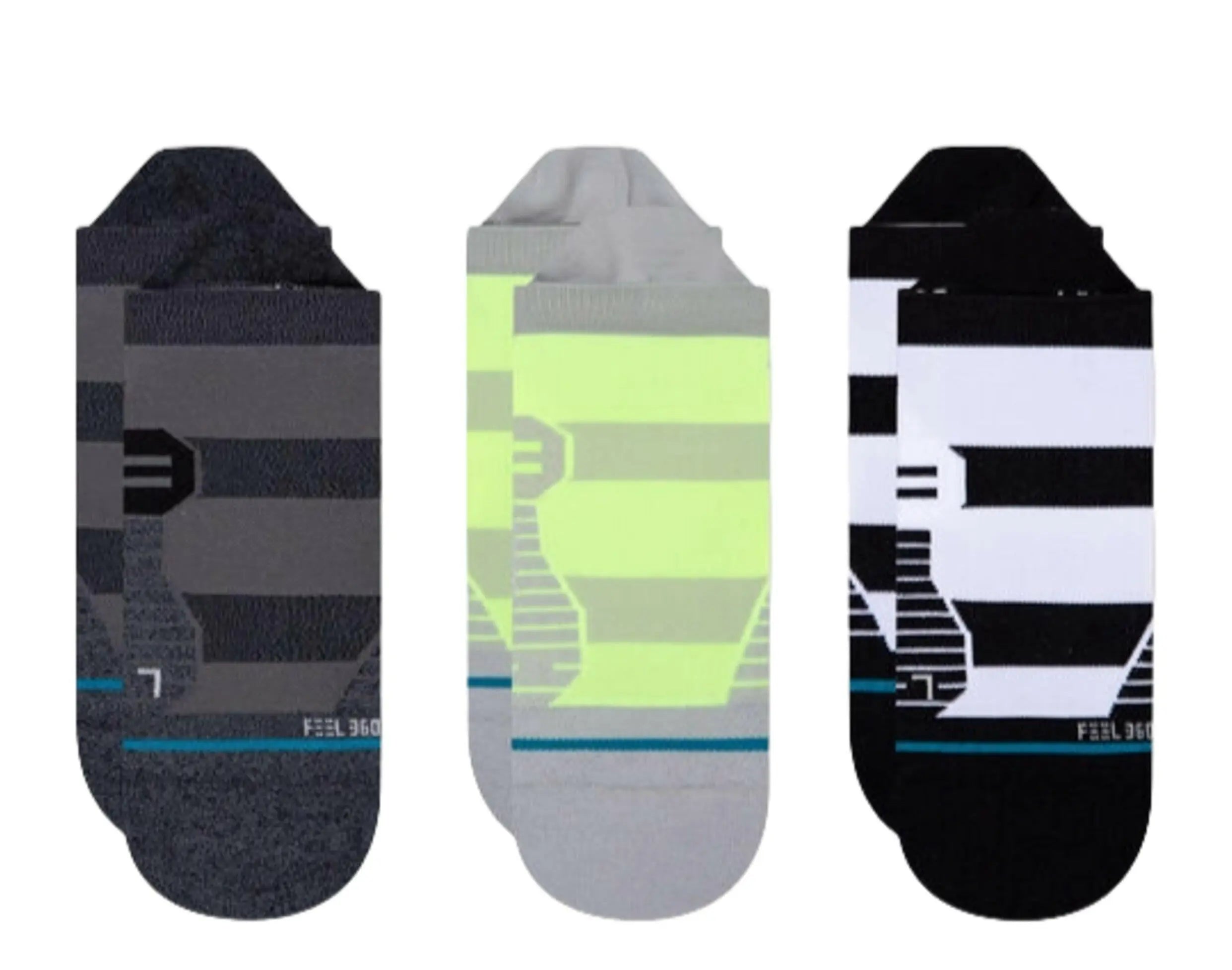 Stance Feel 360 - Elite Tab Running Ankle Socks - 3-Pack.