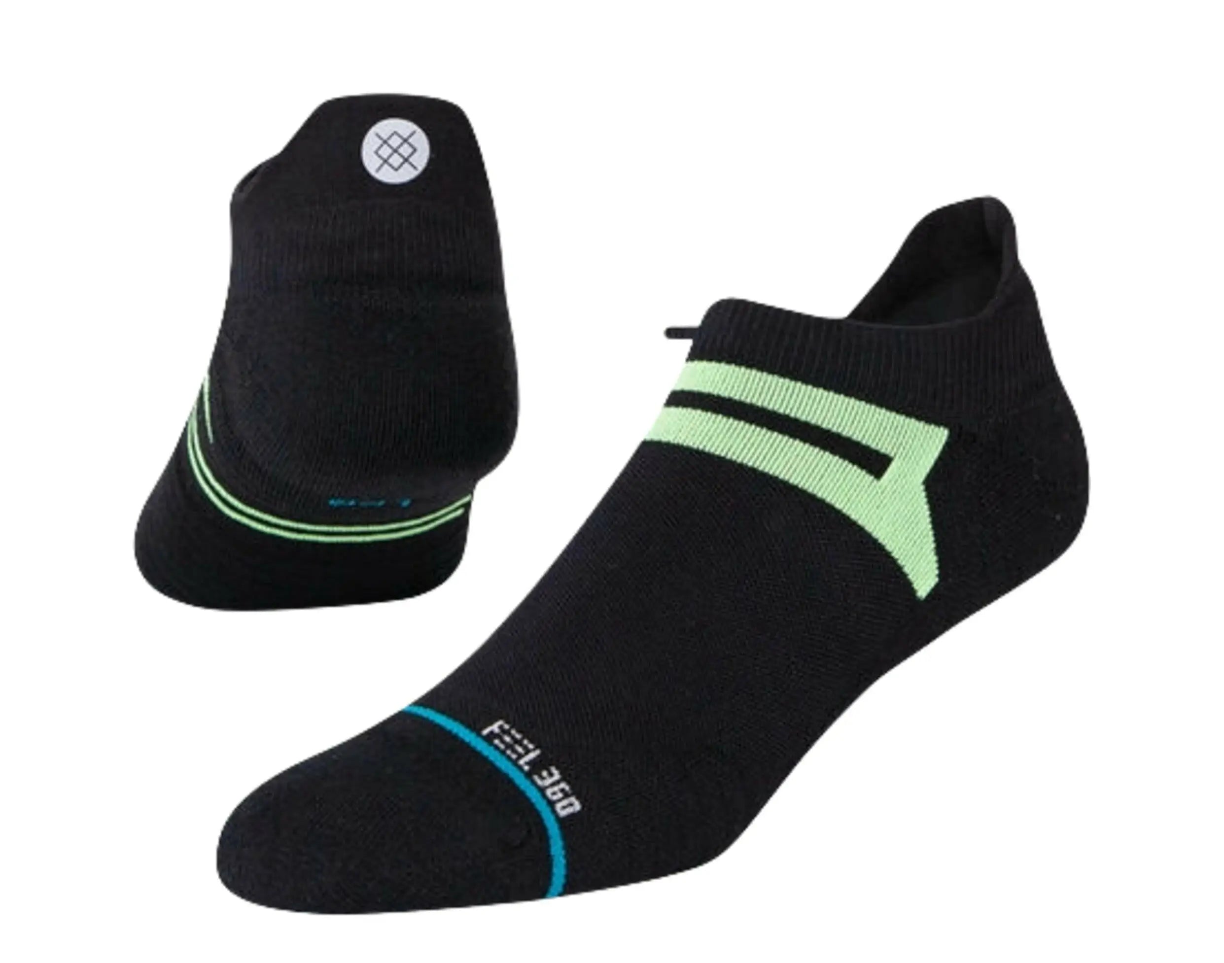 Stance Feel 360 - Yield Tab Running Ankle Socks.