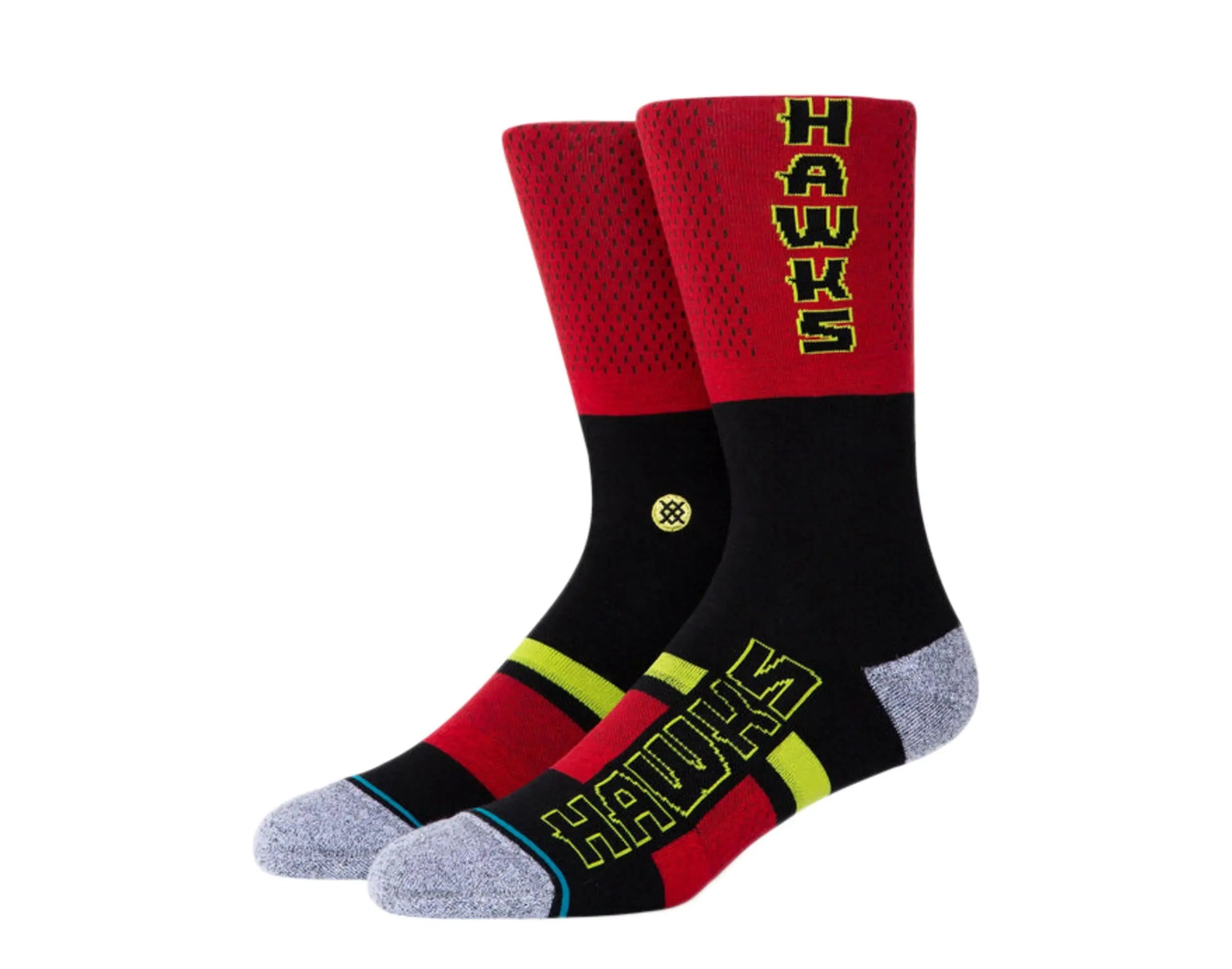 Stance Casual NBA Hawks Shortcut 2 Crew Socks.