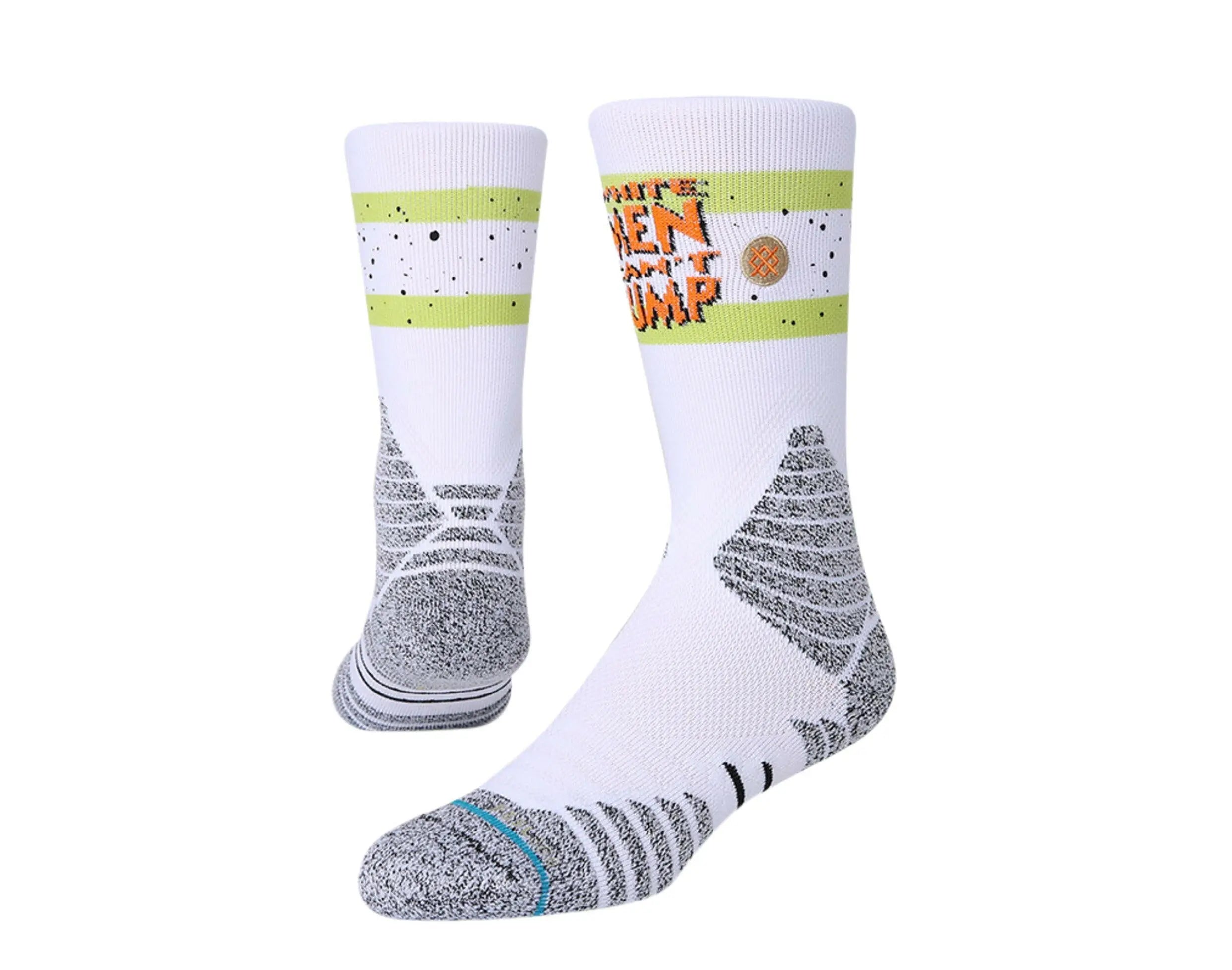 Stance x White Men Can't Jump - Jump Basketball Crew Socks.