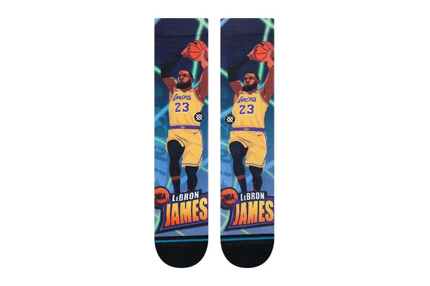 Stance Casual NBA Lebron James Fast Break Crew Socks.