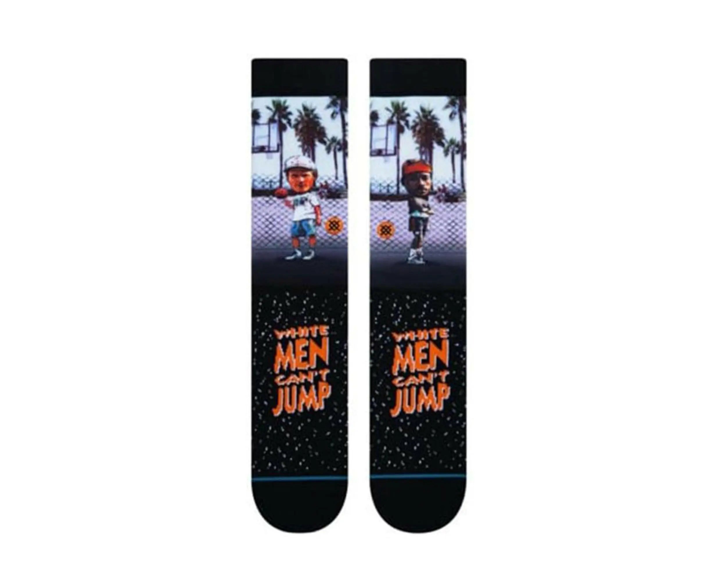 Stance x White Men Can't Jump - Sid And Billy Crew Socks.