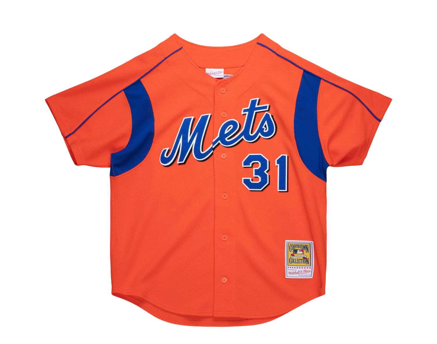 Mitchell & Ness Authentic Mike Piazza New York Mets 2004 BP Jersey