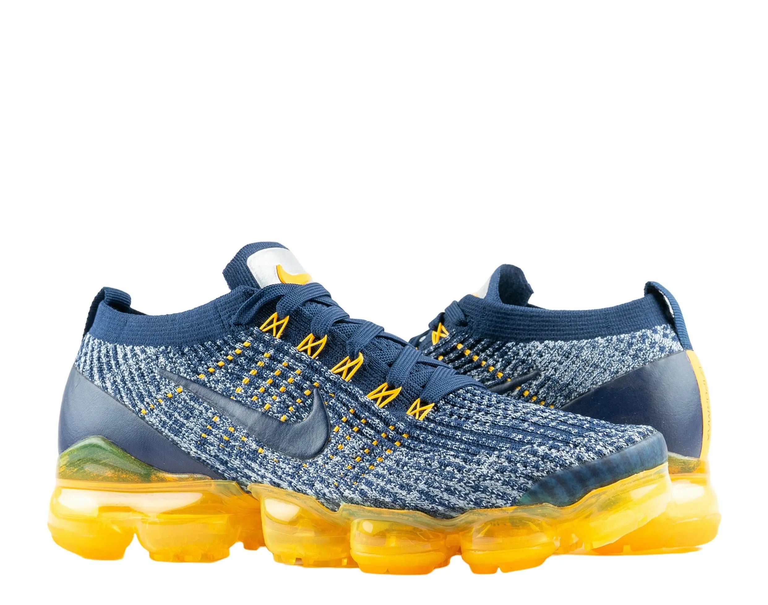 Nike vapormax blue yellow Clearance