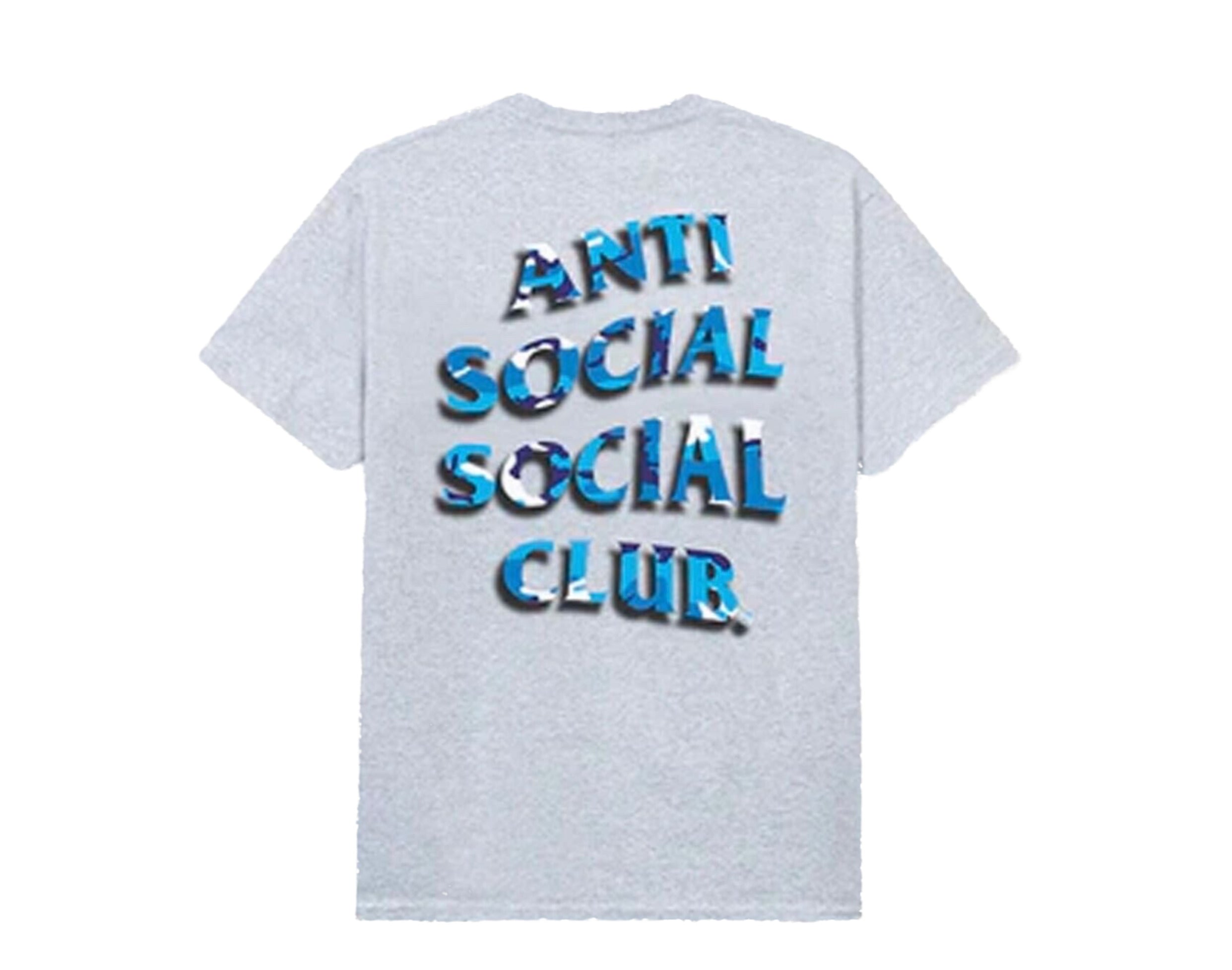Anti Social Social Club Hidden Message 8.0 Grey Tee