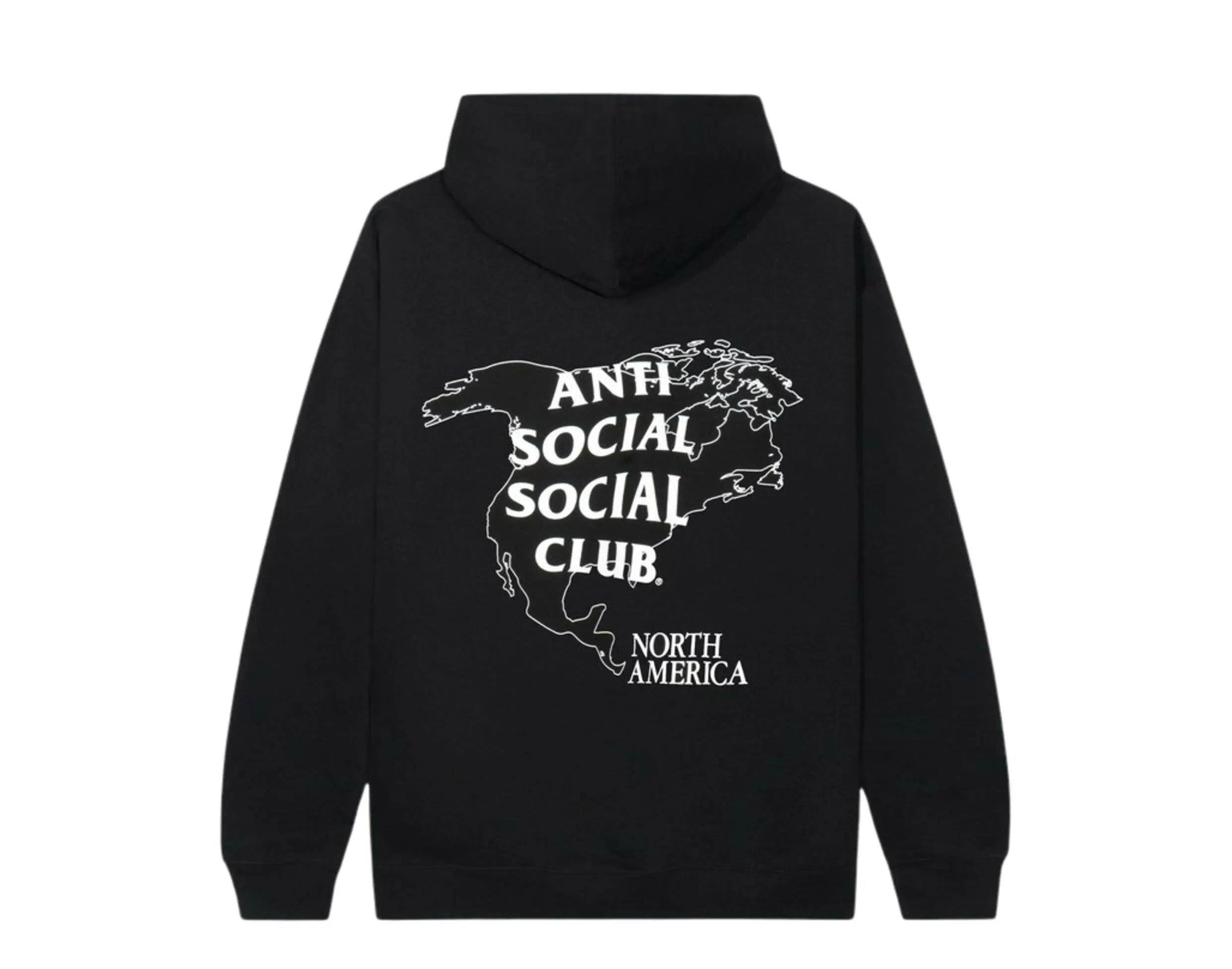 Anti Social Social Club North America Black Hoodie.
