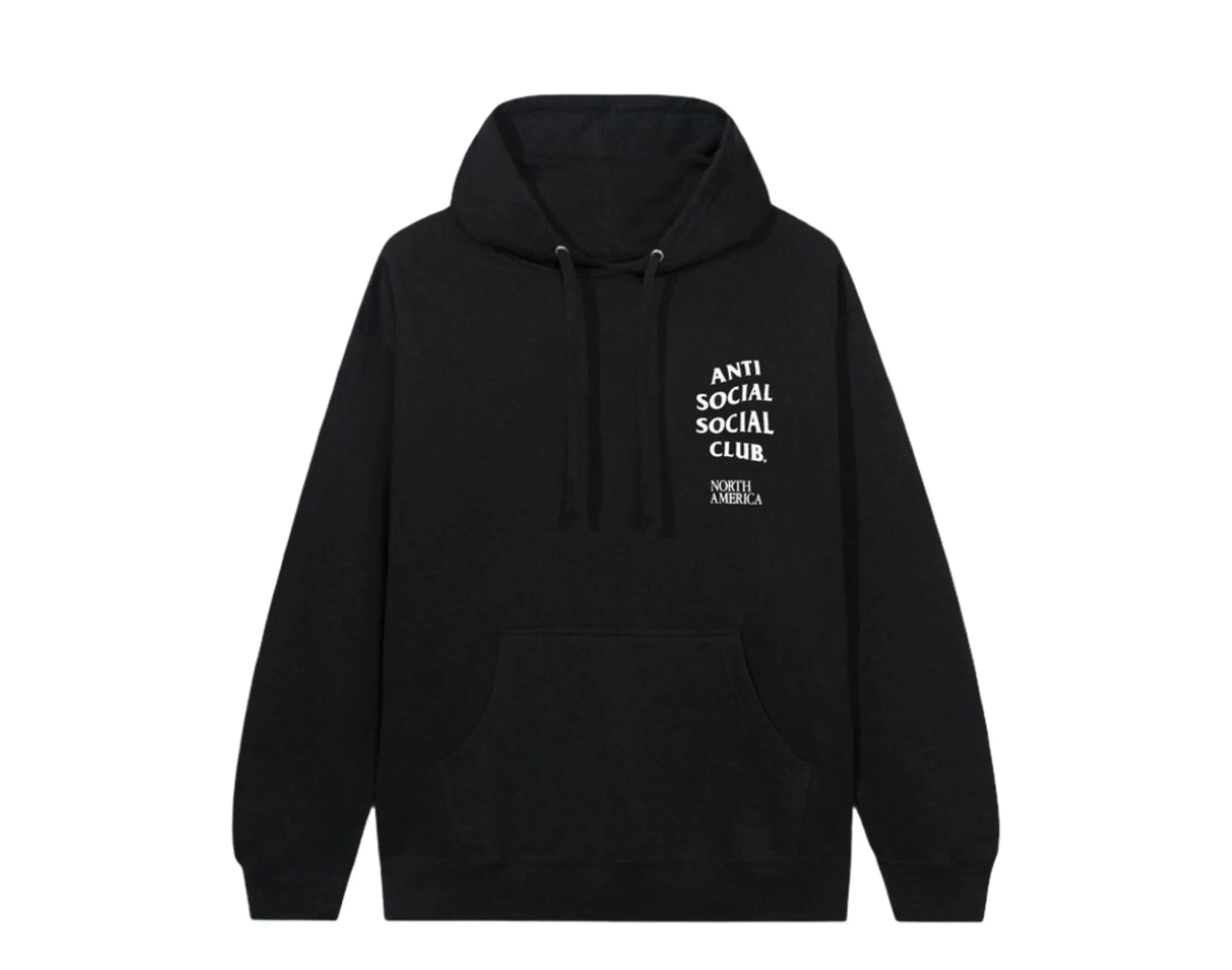 Anti Social Social Club North America Black Hoodie.
