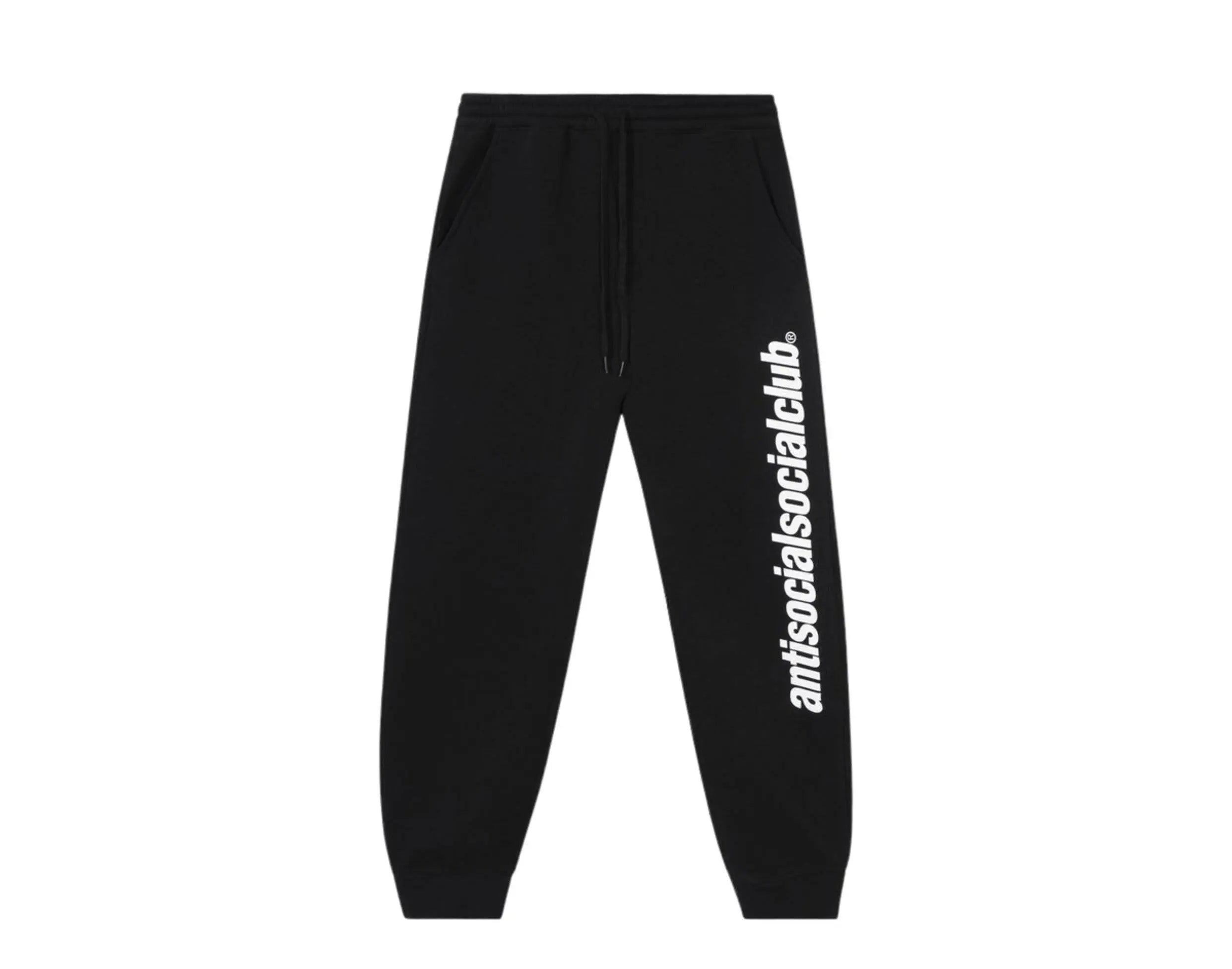 Anti Social Social Club Official Black Sweatpants.