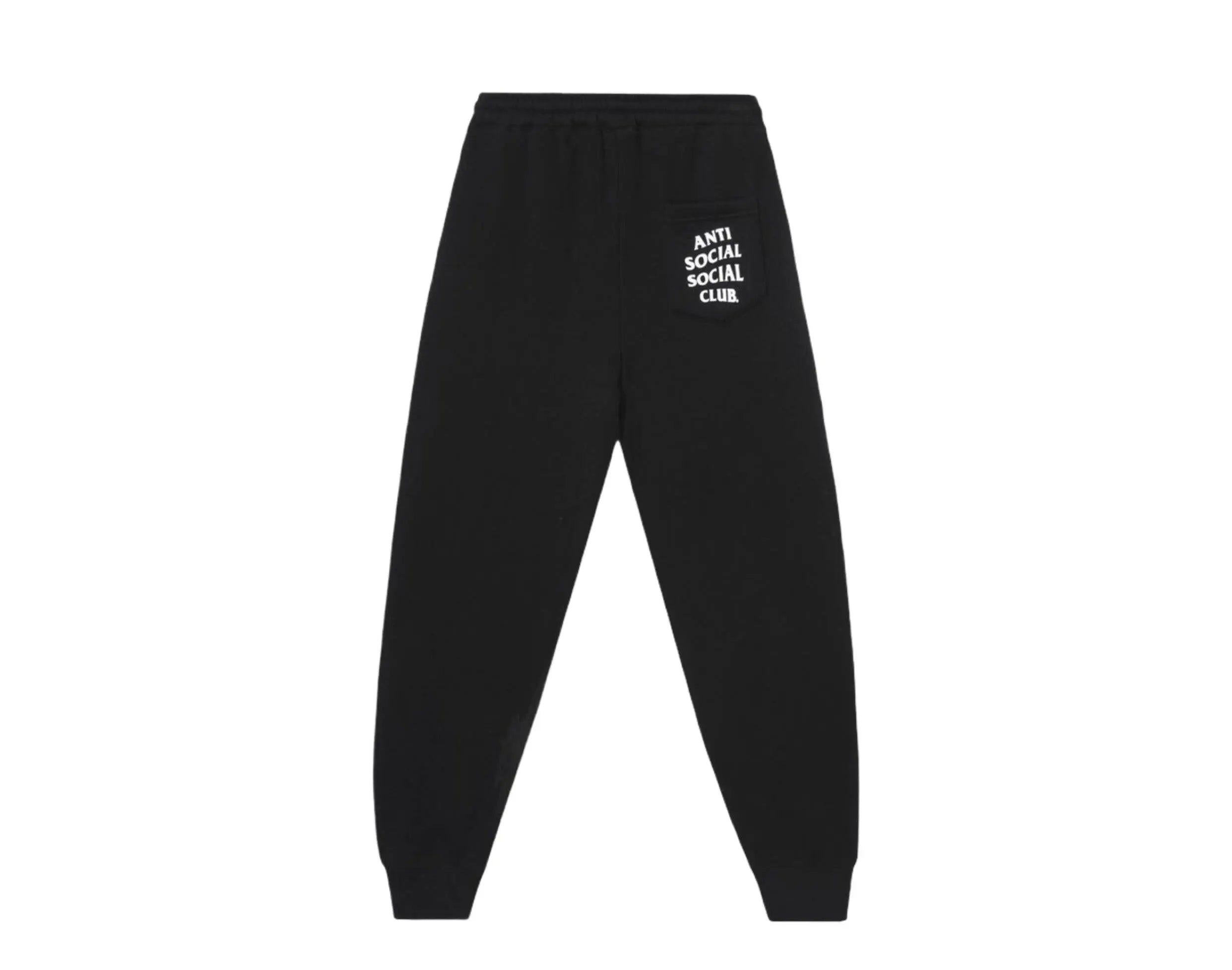 Anti Social Social Club Official Black Sweatpants.