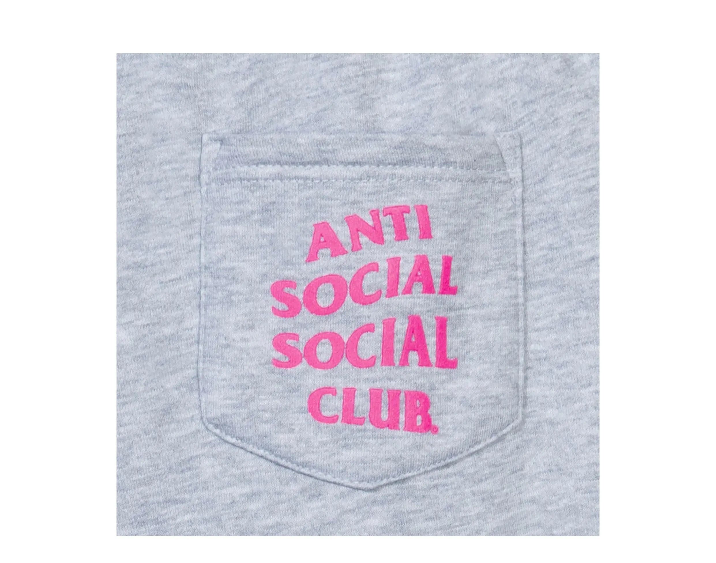 Anti Social Social Club Official Grey Sweatpants.