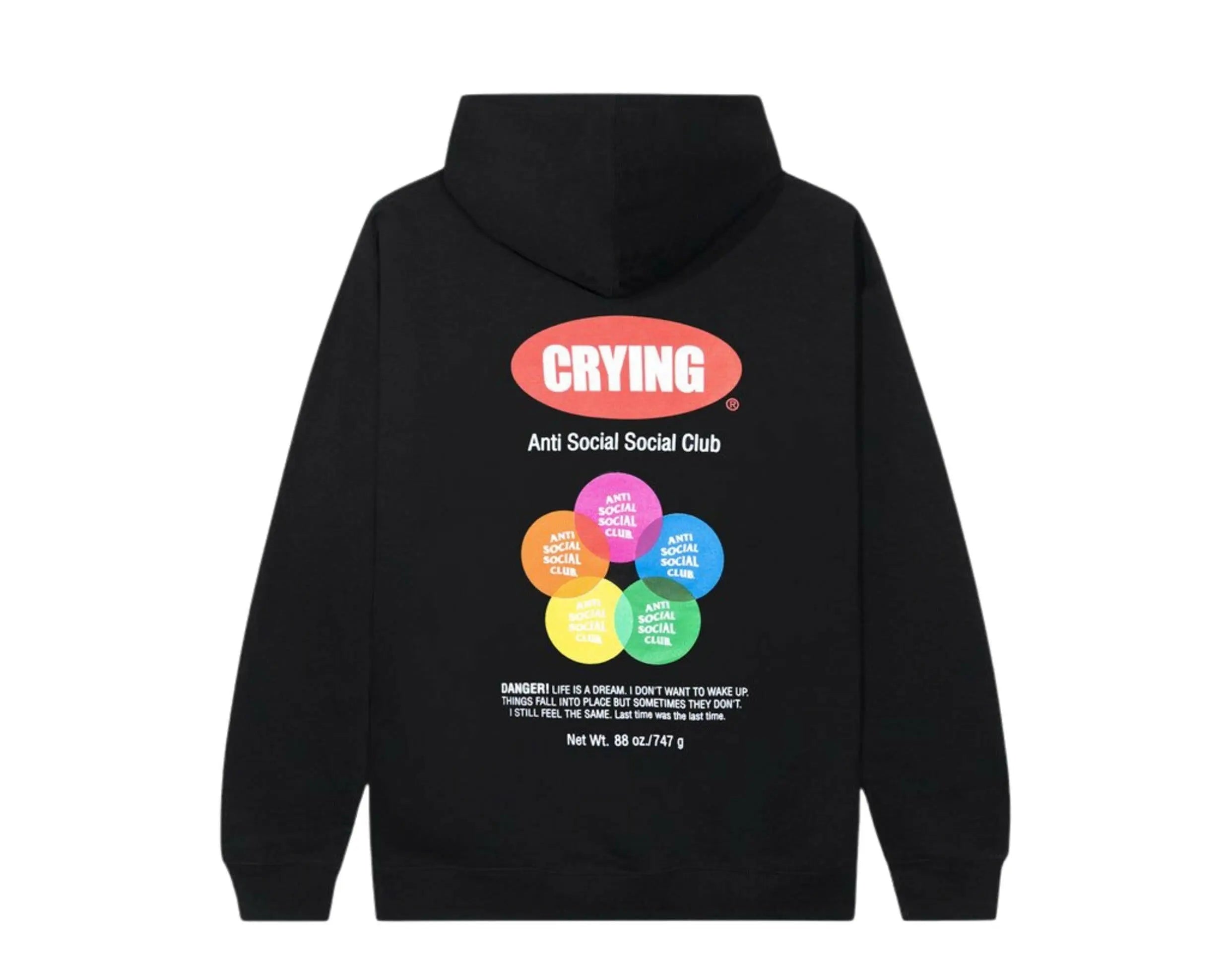 Anti Social Social Club Toy With Me Black Hoodie.