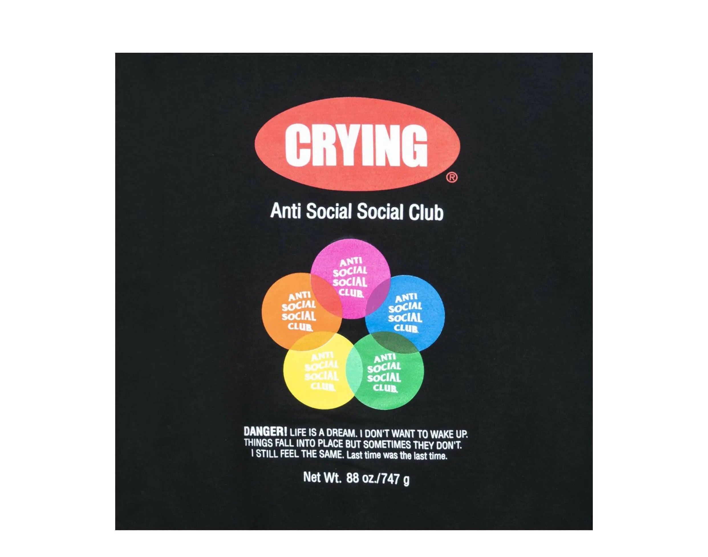 Anti Social Social Club Toy With Me Black Hoodie.