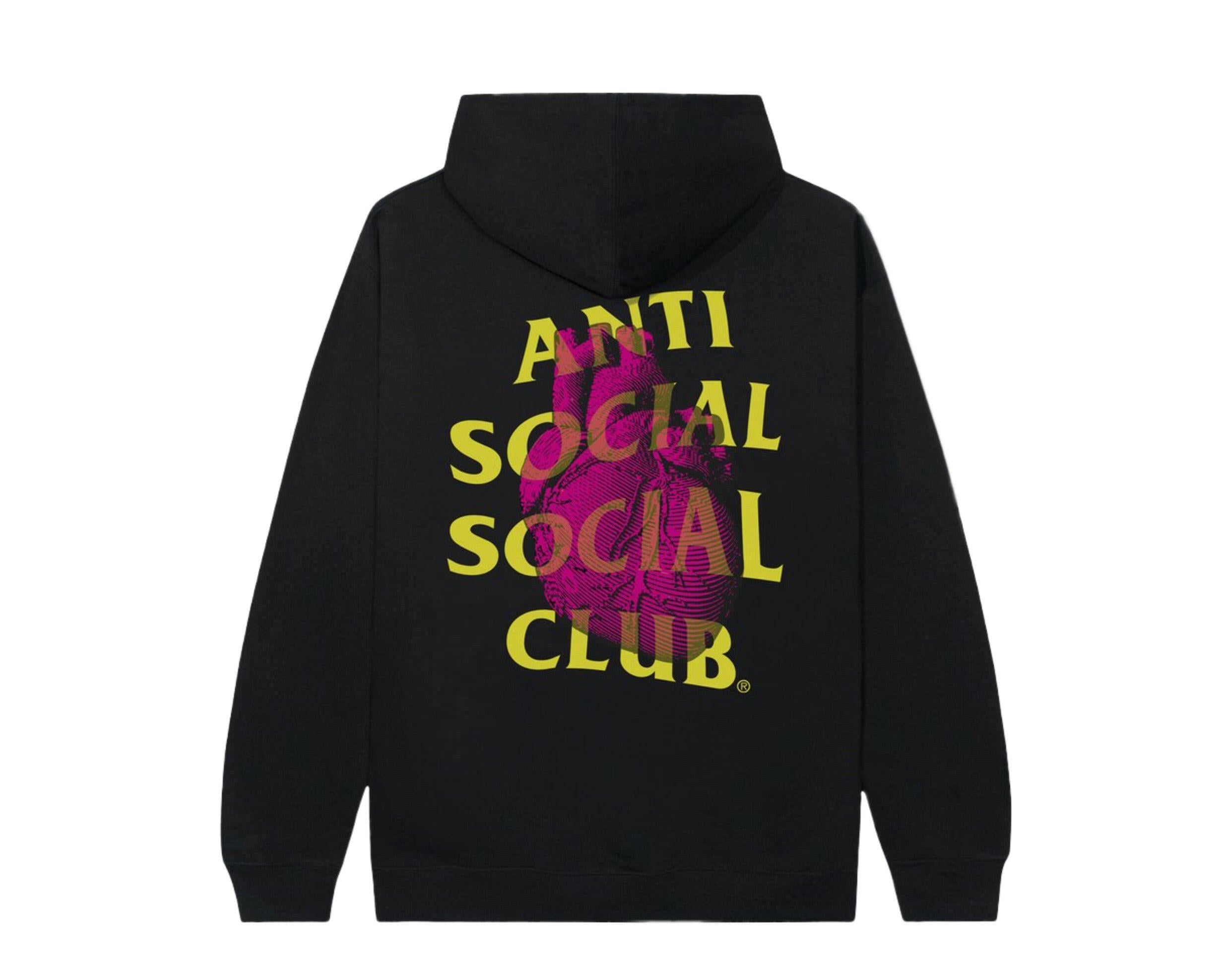 Anti Social Social Club Pulse Check Black Hoodie.