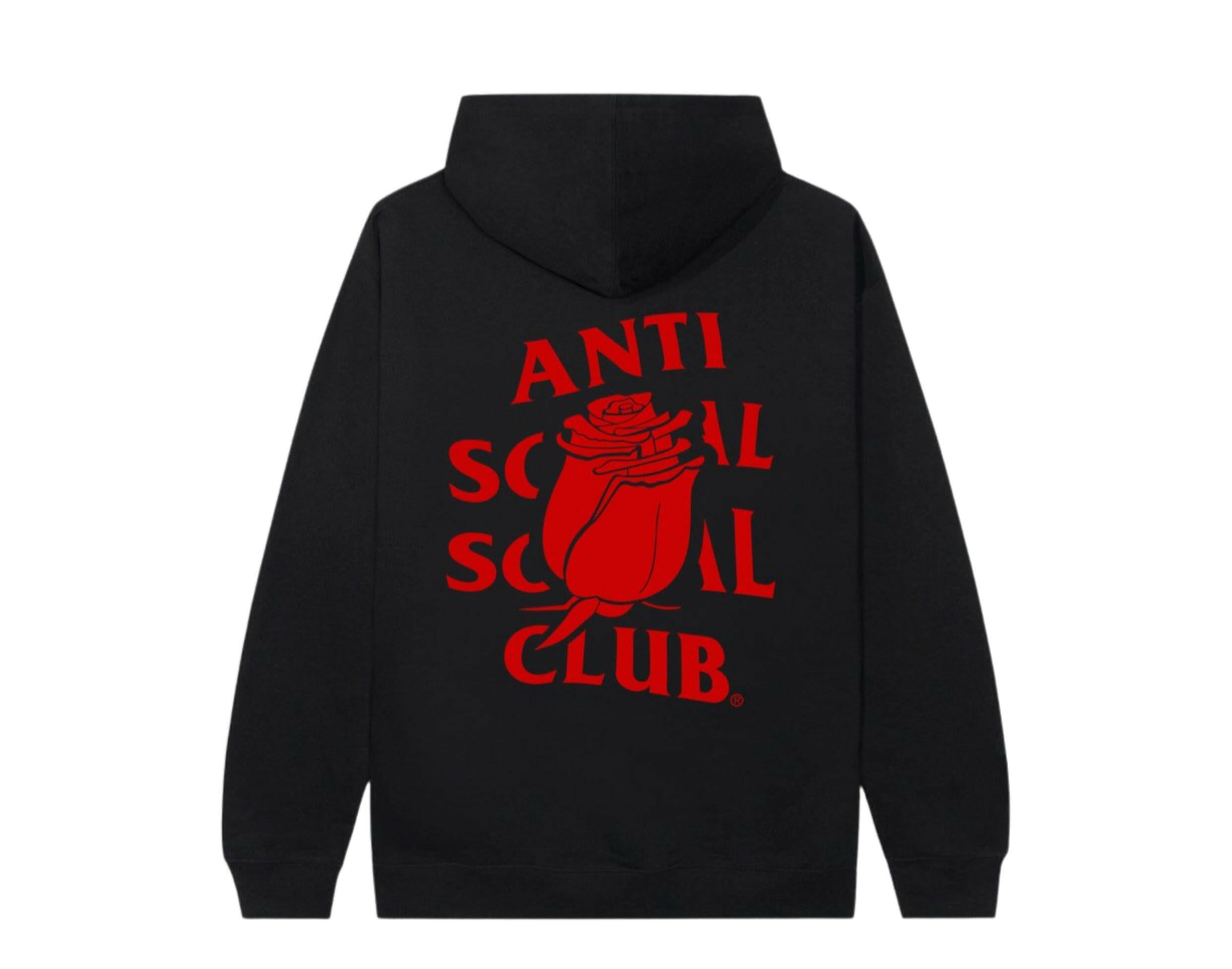 Anti Social Social Club Rose Mary Black Hoodie.