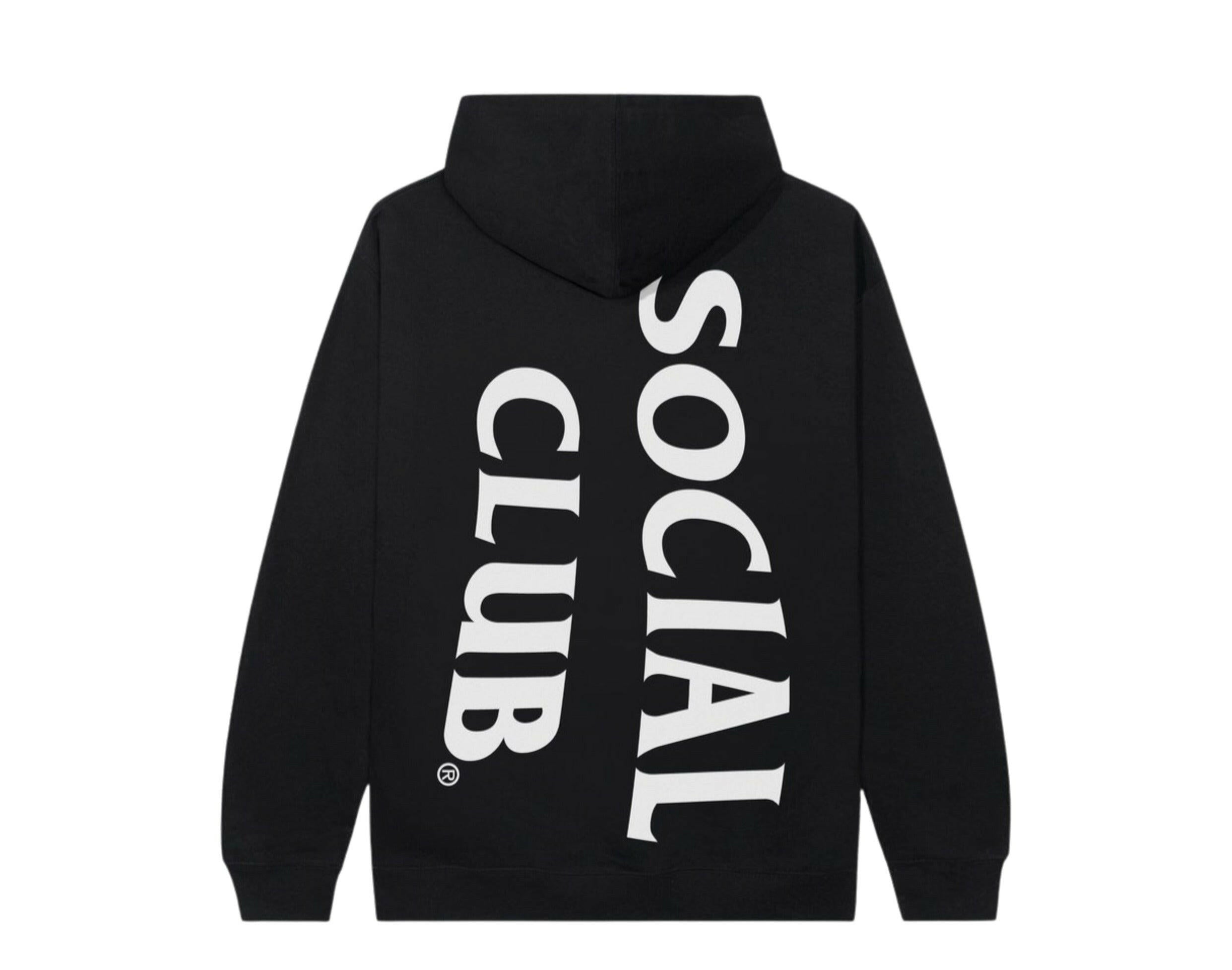 Anti Social Social Club Vertical Horizon Black Hoodie.