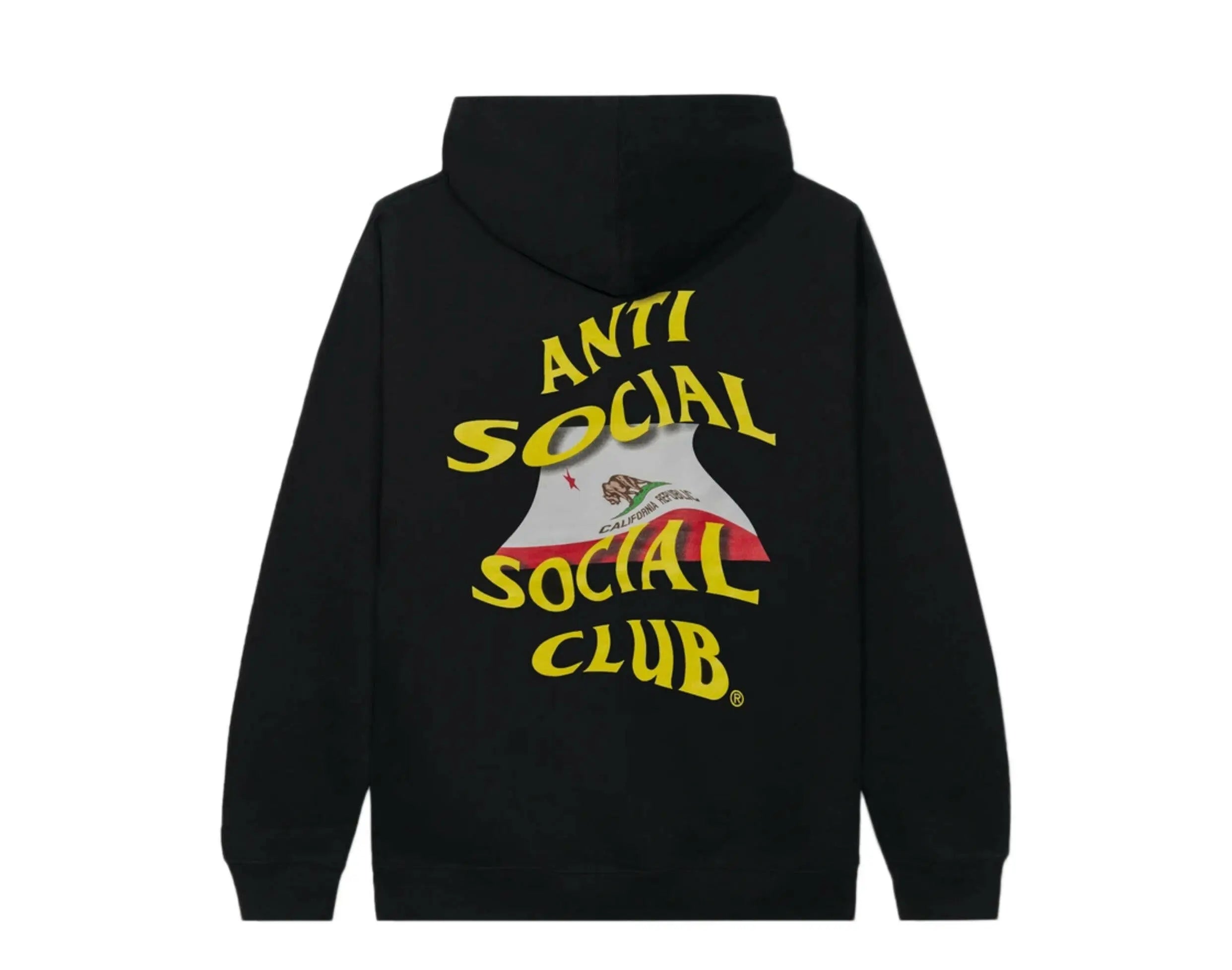 Anti Social Social Club California Black Hoodie.