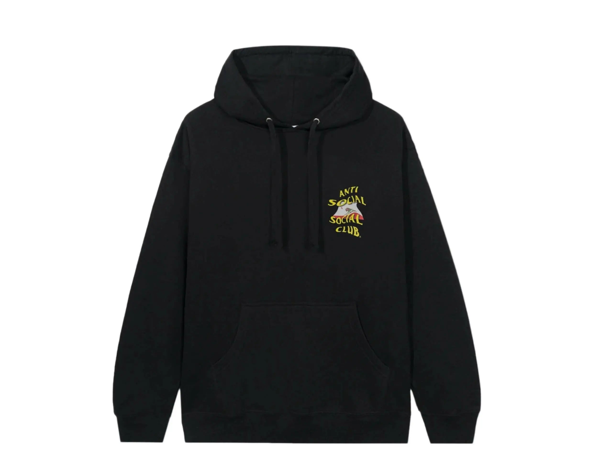 Anti Social Social Club California Black Hoodie.
