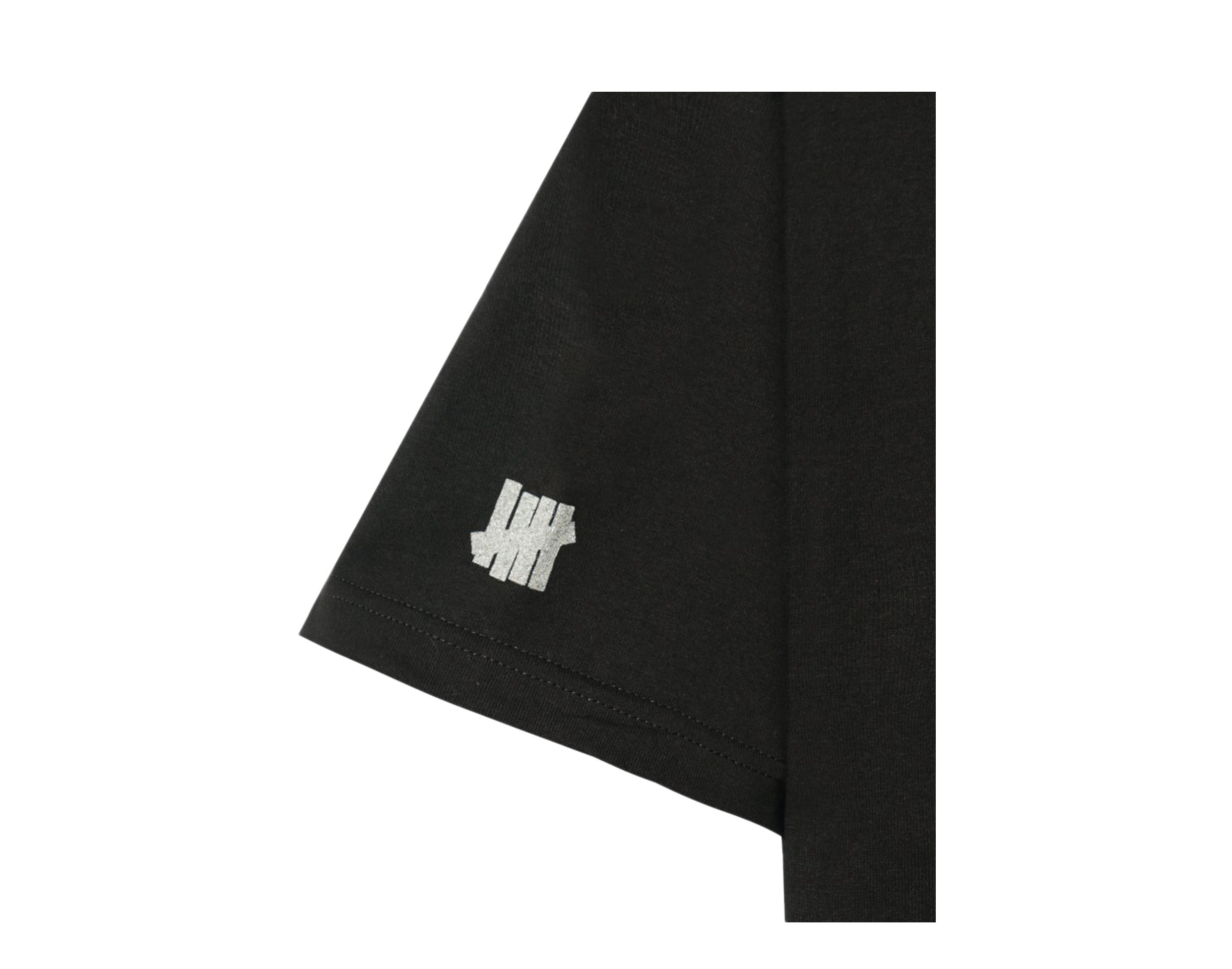Anti Social Social Club X Undefeated Paranoid Black Tee (3M Reflective)