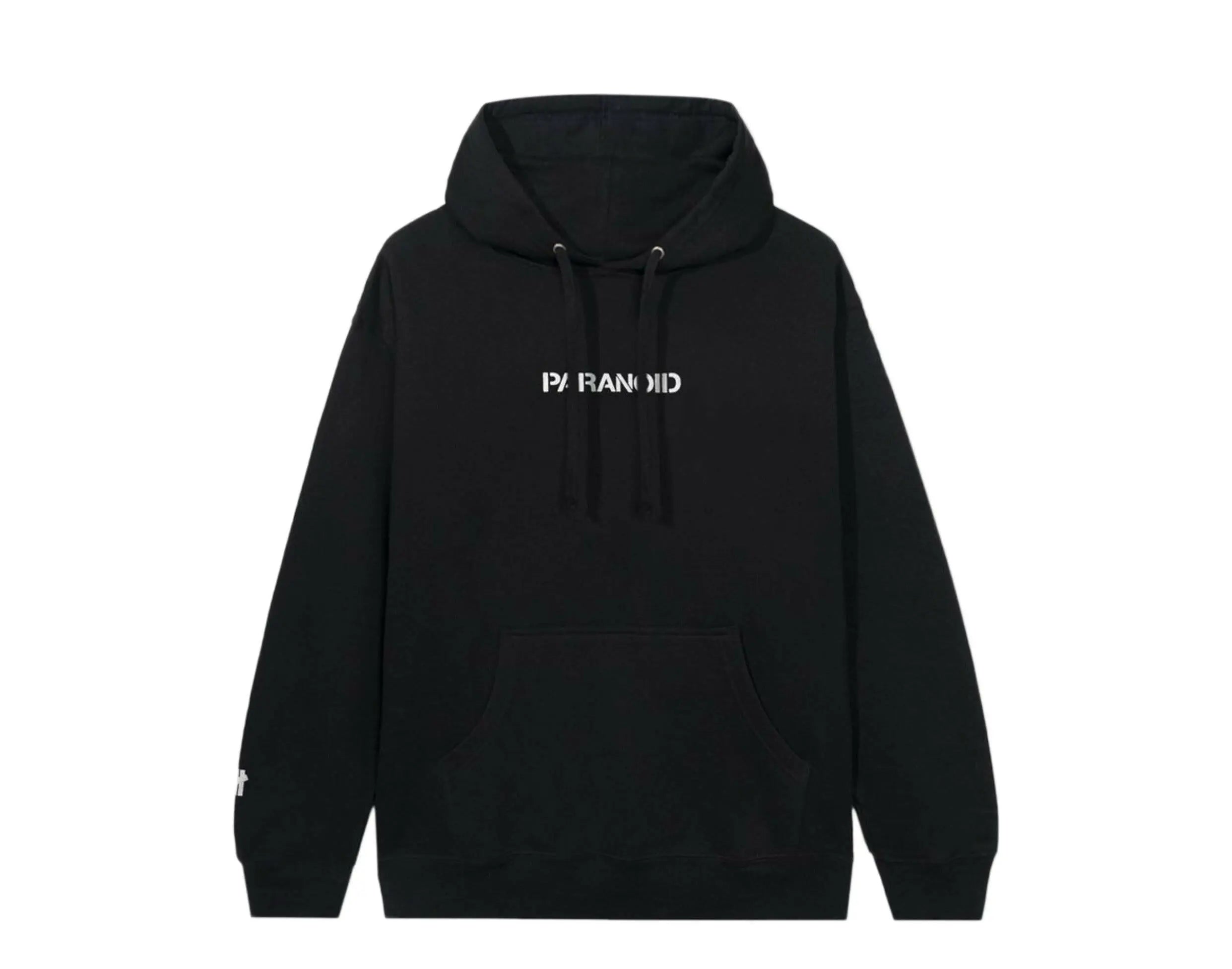 Anti Social Social Club X Undefeated Paranoid Black Hoodie (3M Reflective).