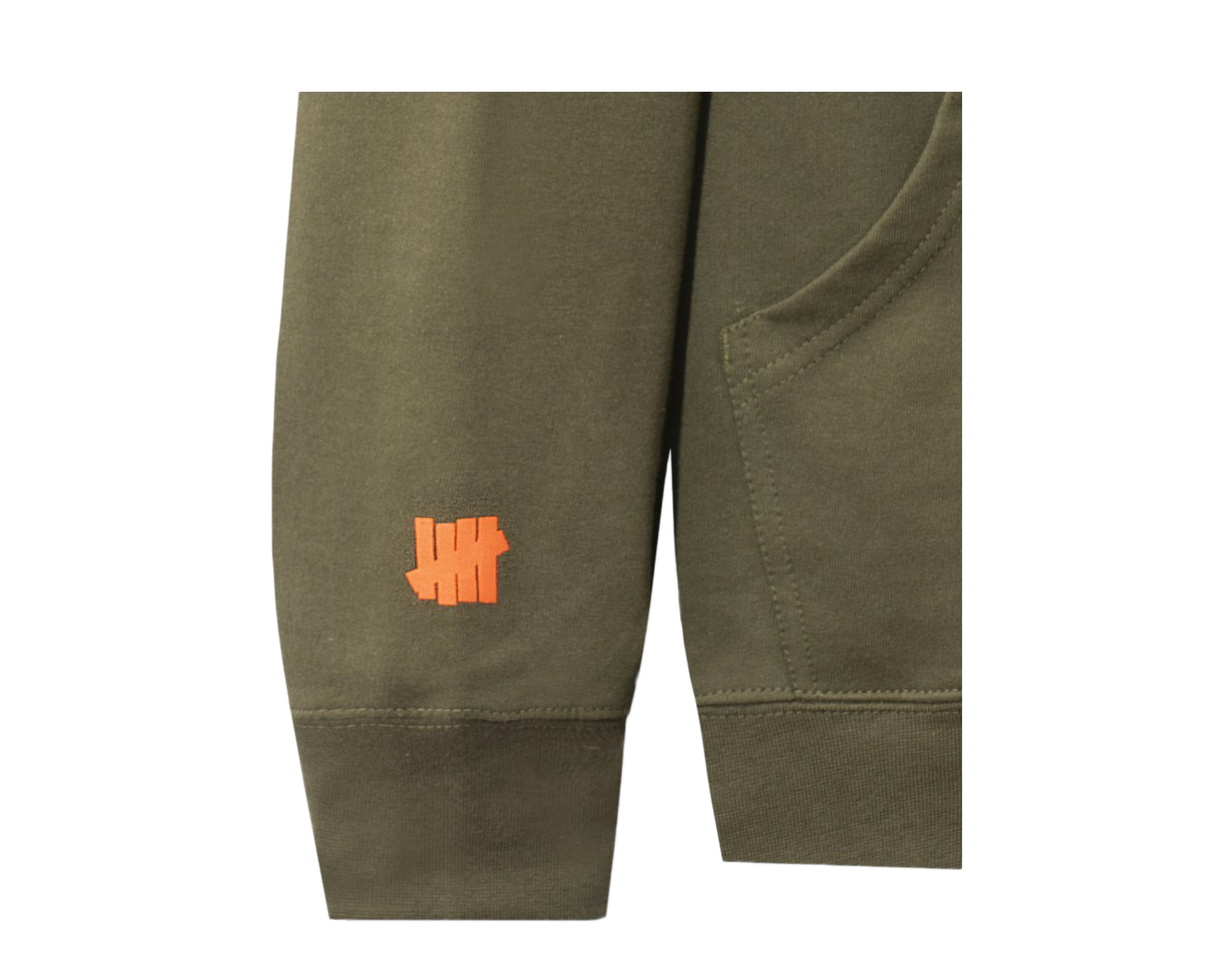 Anti Social Social Club X Undefeated Paranoid Olive Hoodie