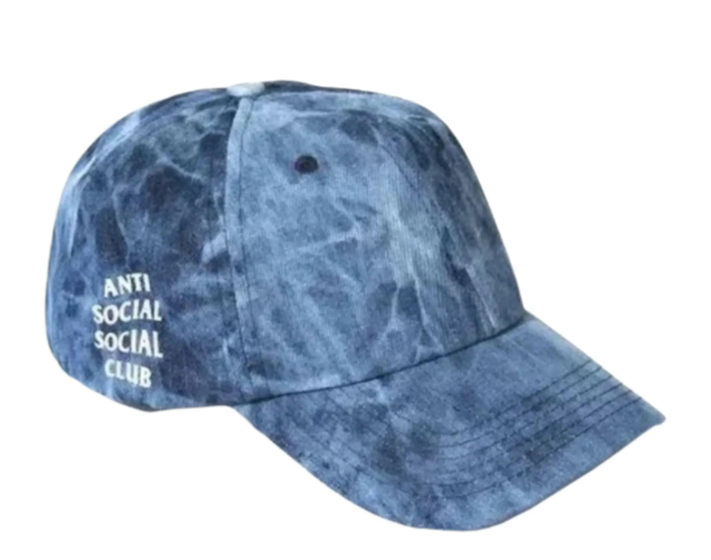 Anti Social Social Club Cowboy Denim Cap.