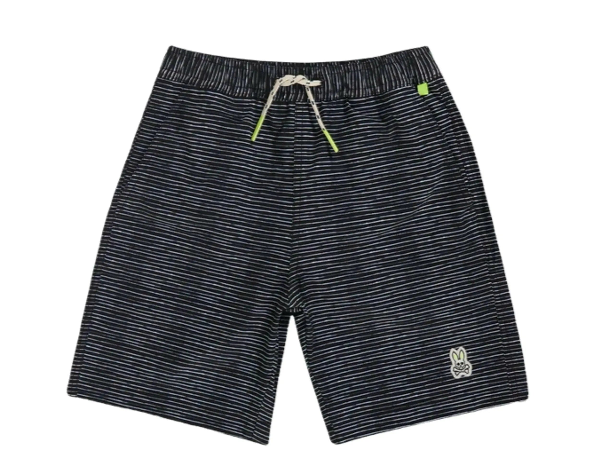 Psycho Bunny Lukas Hand Drawn Kids' Swim Trunks.