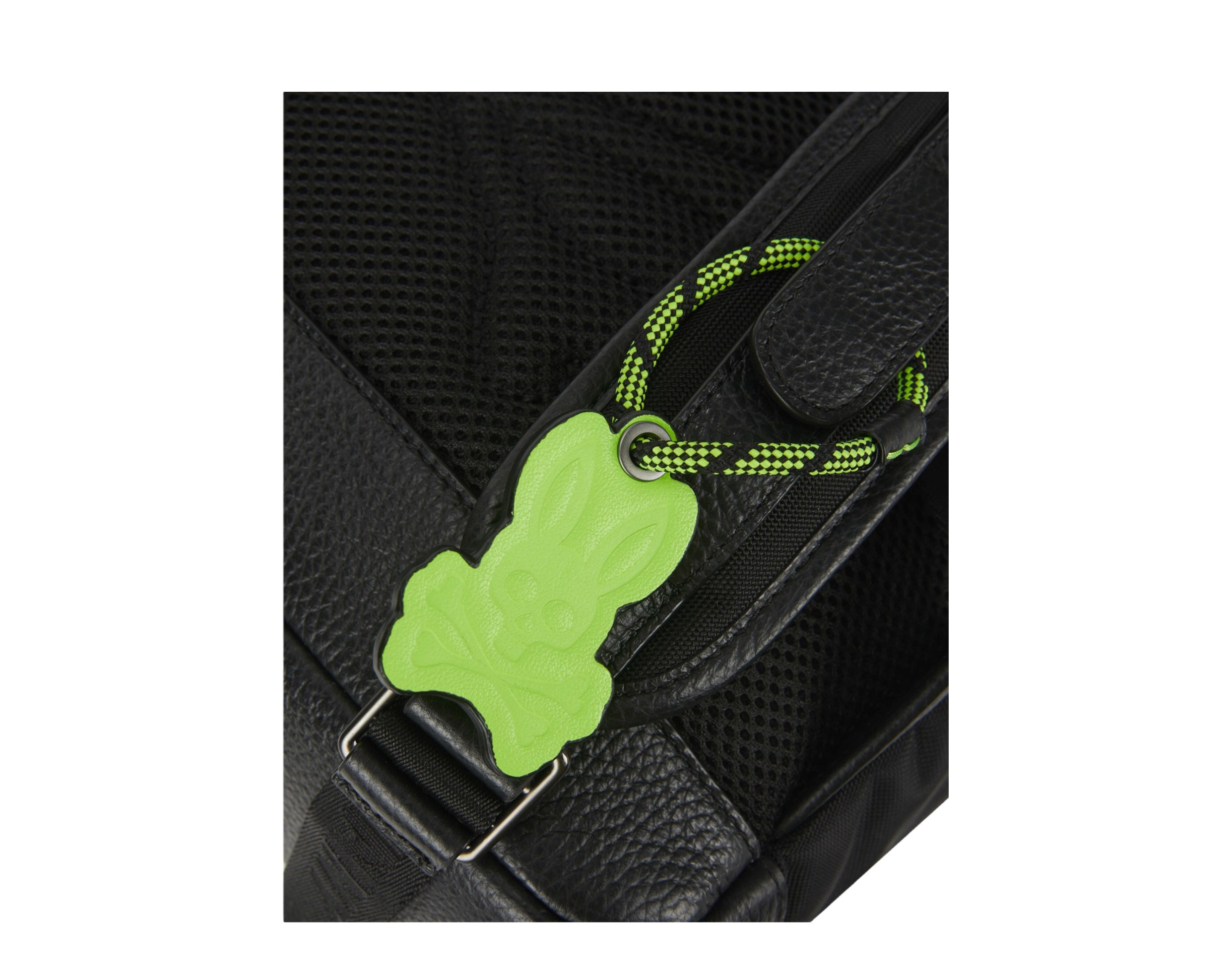 Psycho Bunny Leather Backpack