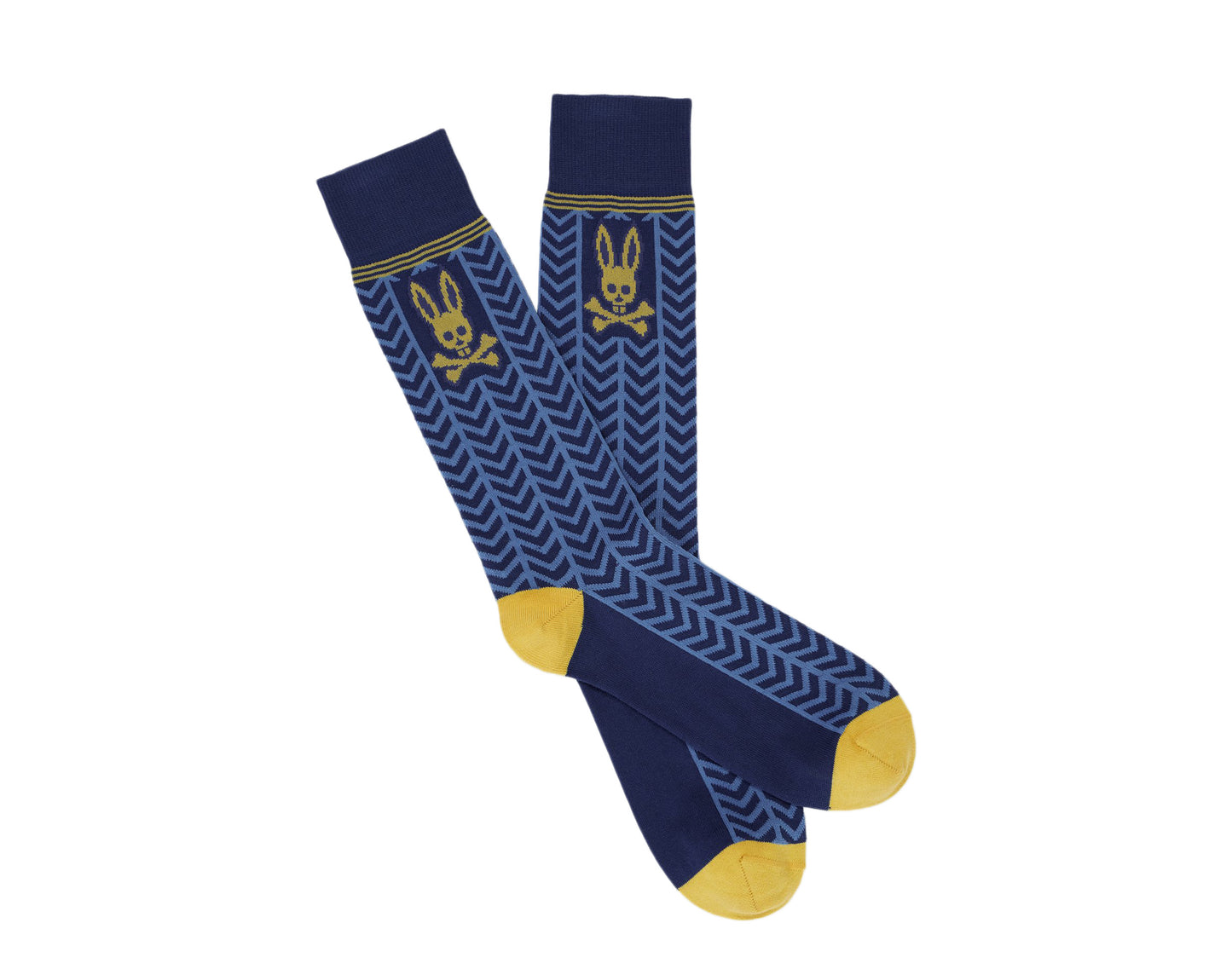 Psycho Bunny Chevron Men's Sock
