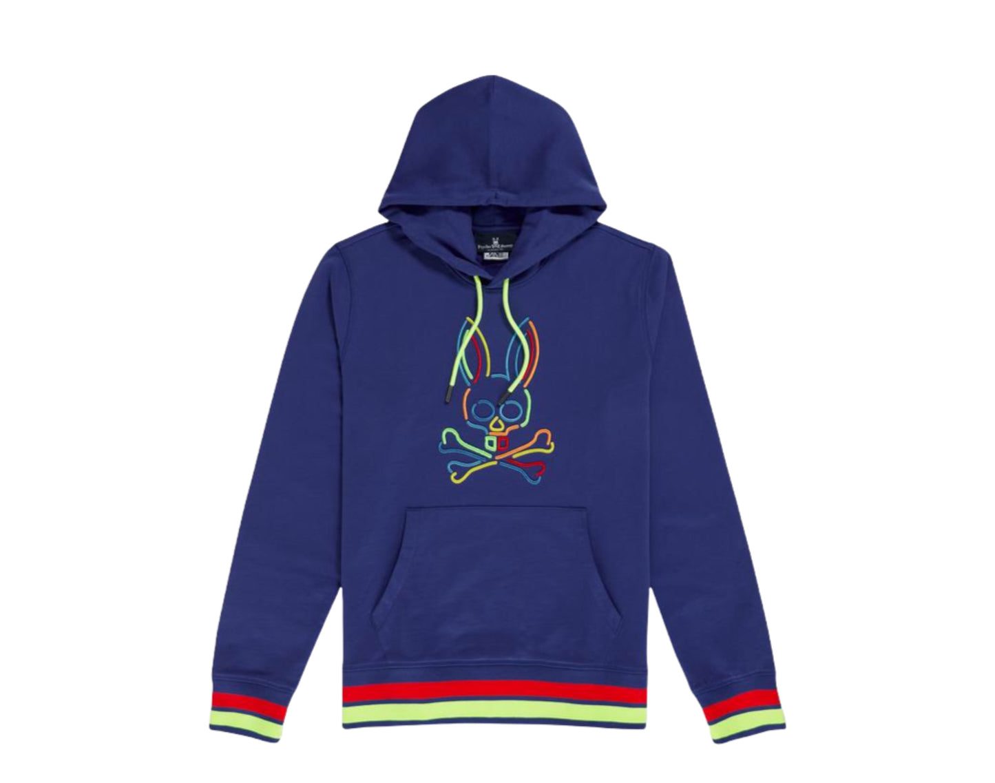 Psycho Bunny Barbon Neon Glow Men's Hoodie