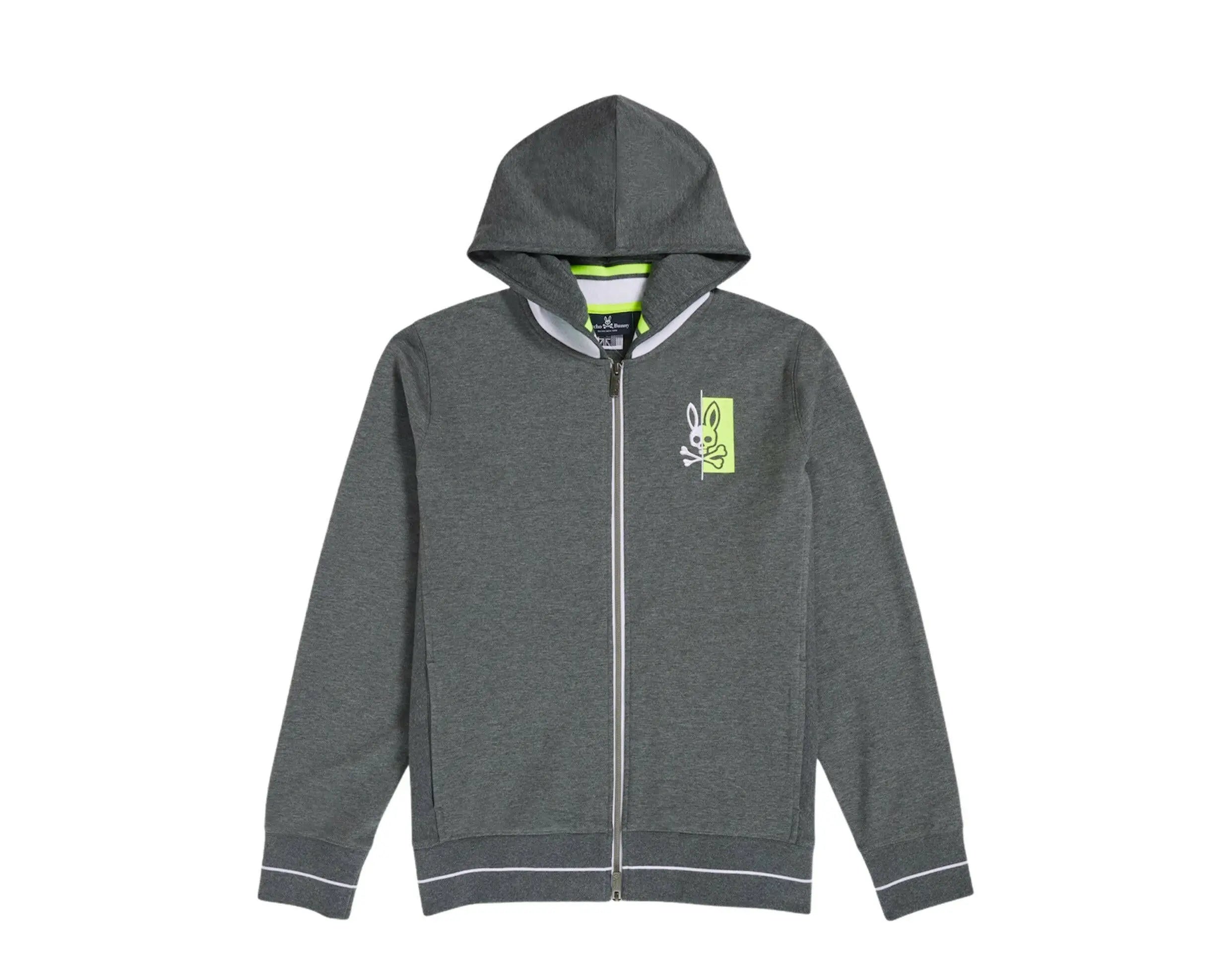 Psycho Bunny Dovedale Zip-Up Men's Hoodie.