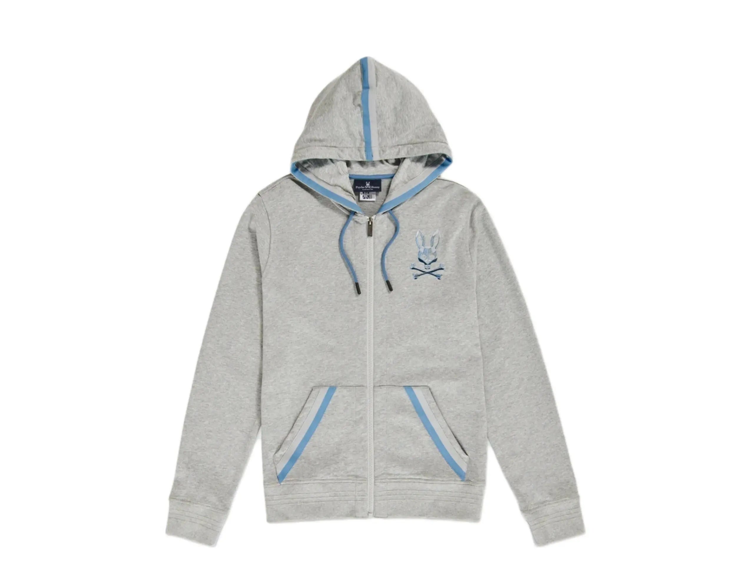 Psycho Bunny Priory Zip-Up Men's Hoodie.
