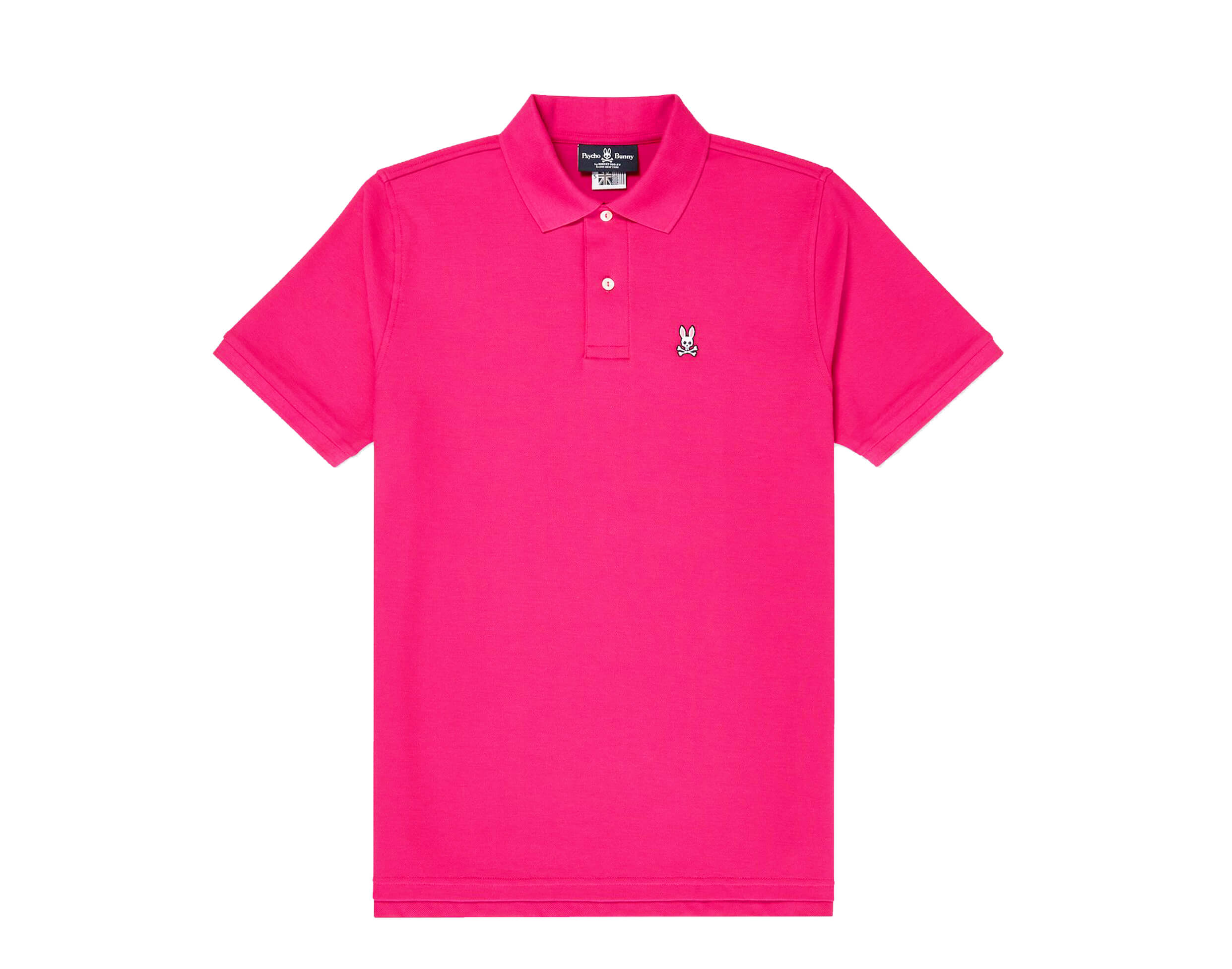 Psycho bunny pink online polo