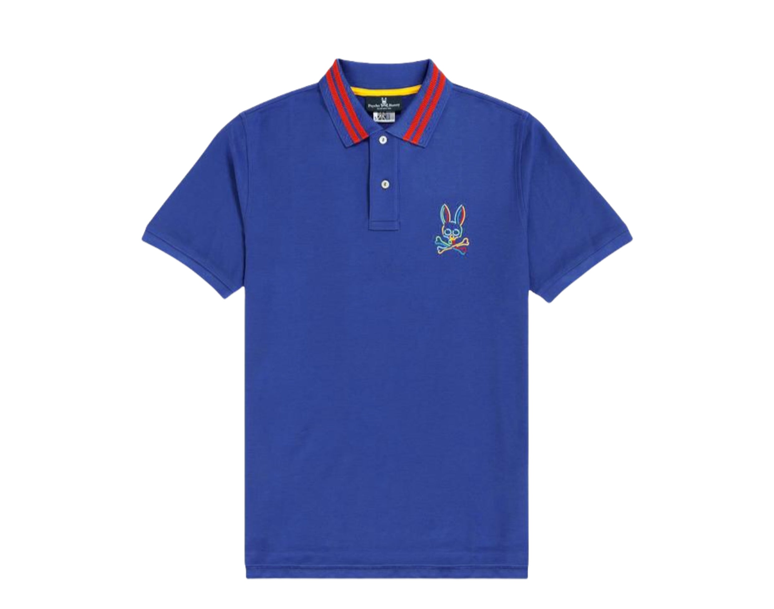 Psycho Bunny Barbon Neon Glow Polo Men's Shirt