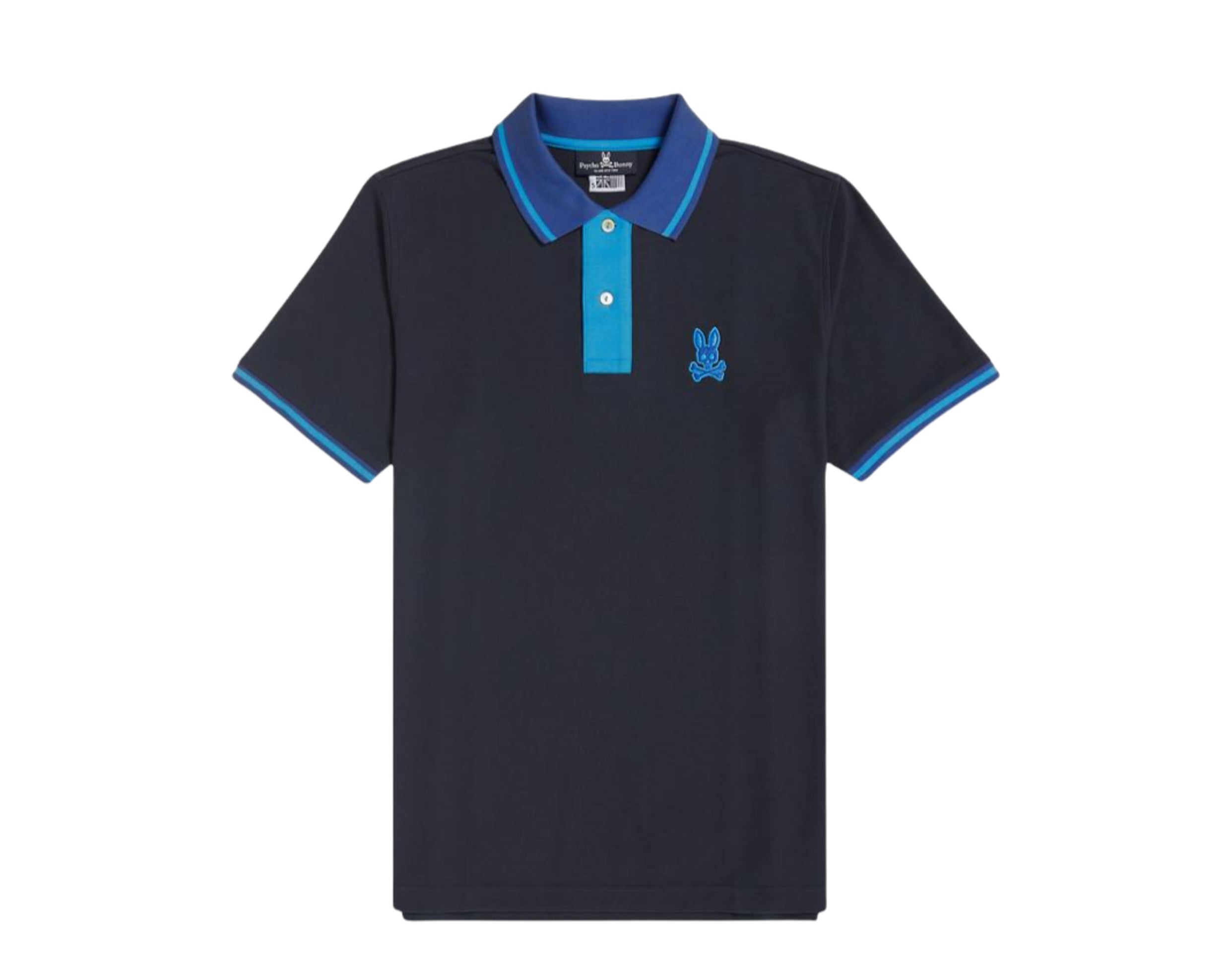 Psycho Bunny Morland Contrast Placket Polo Men's Shirt