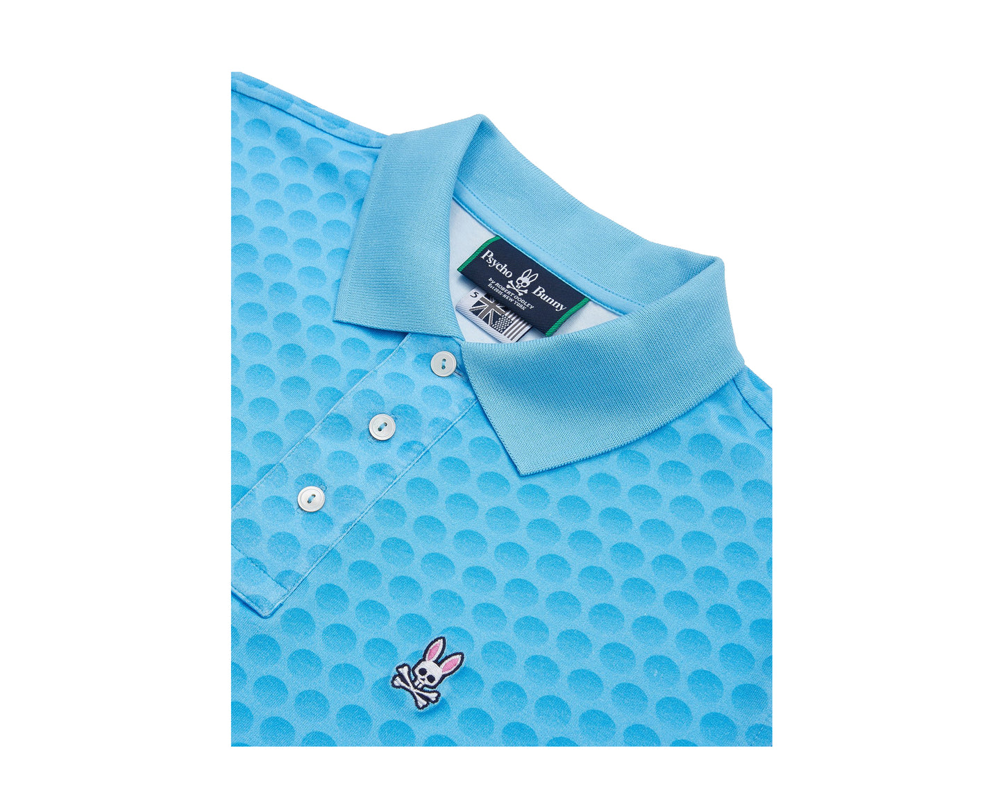 Psycho Bunny Sport Dimples Polo Men's Shirt