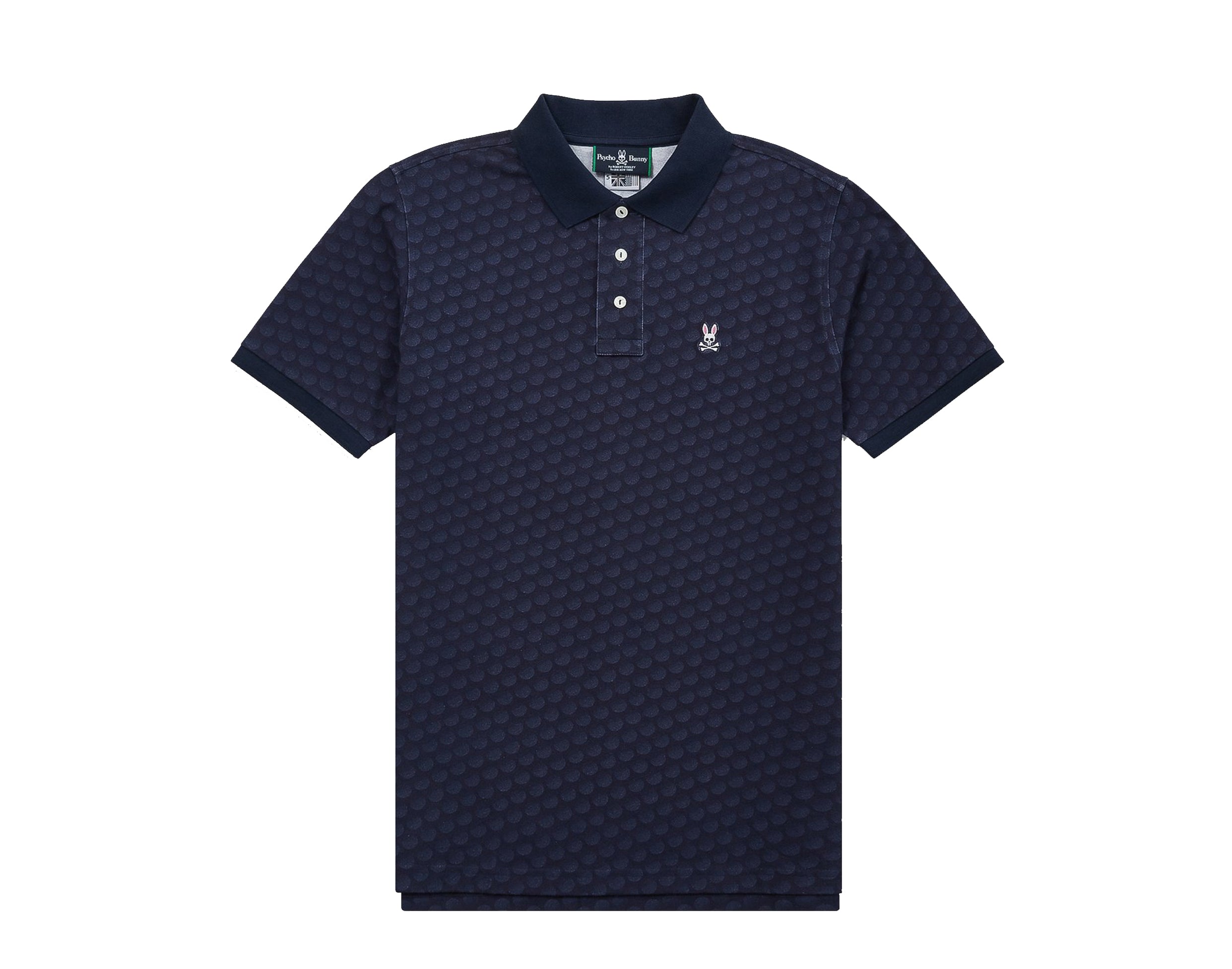 Psycho Bunny Sport Dimples Polo Men's Shirt