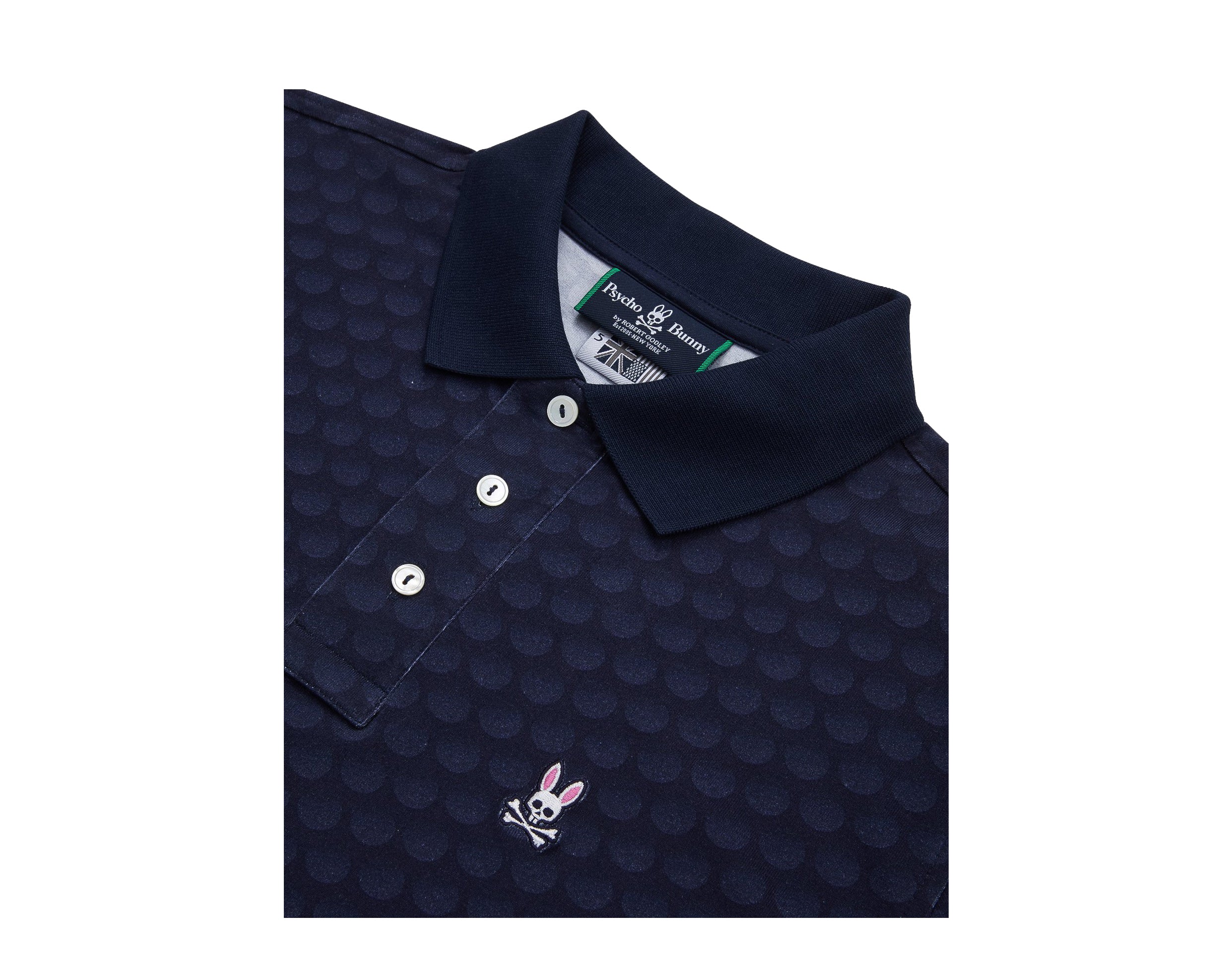 Psycho Bunny Sport Dimples Polo Men's Shirt