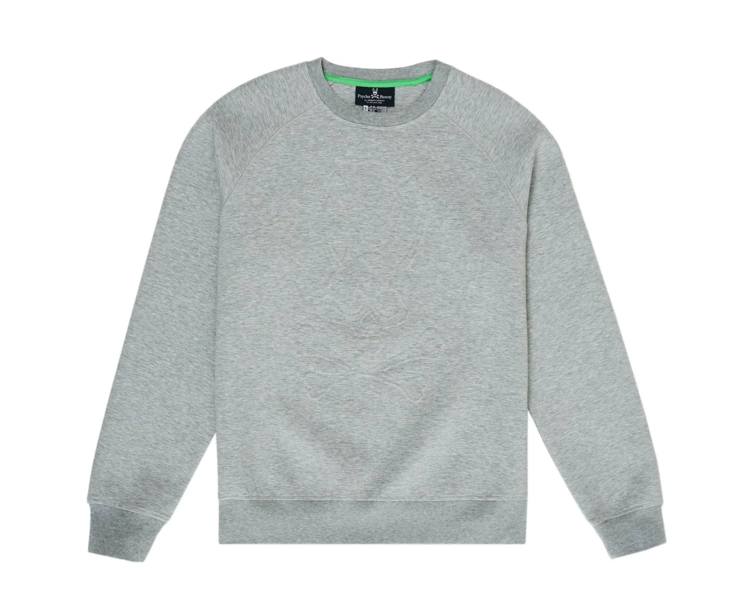 Psycho Bunny Folgate Embossed Logo Men's Crew-Neck Sweatshirt.
