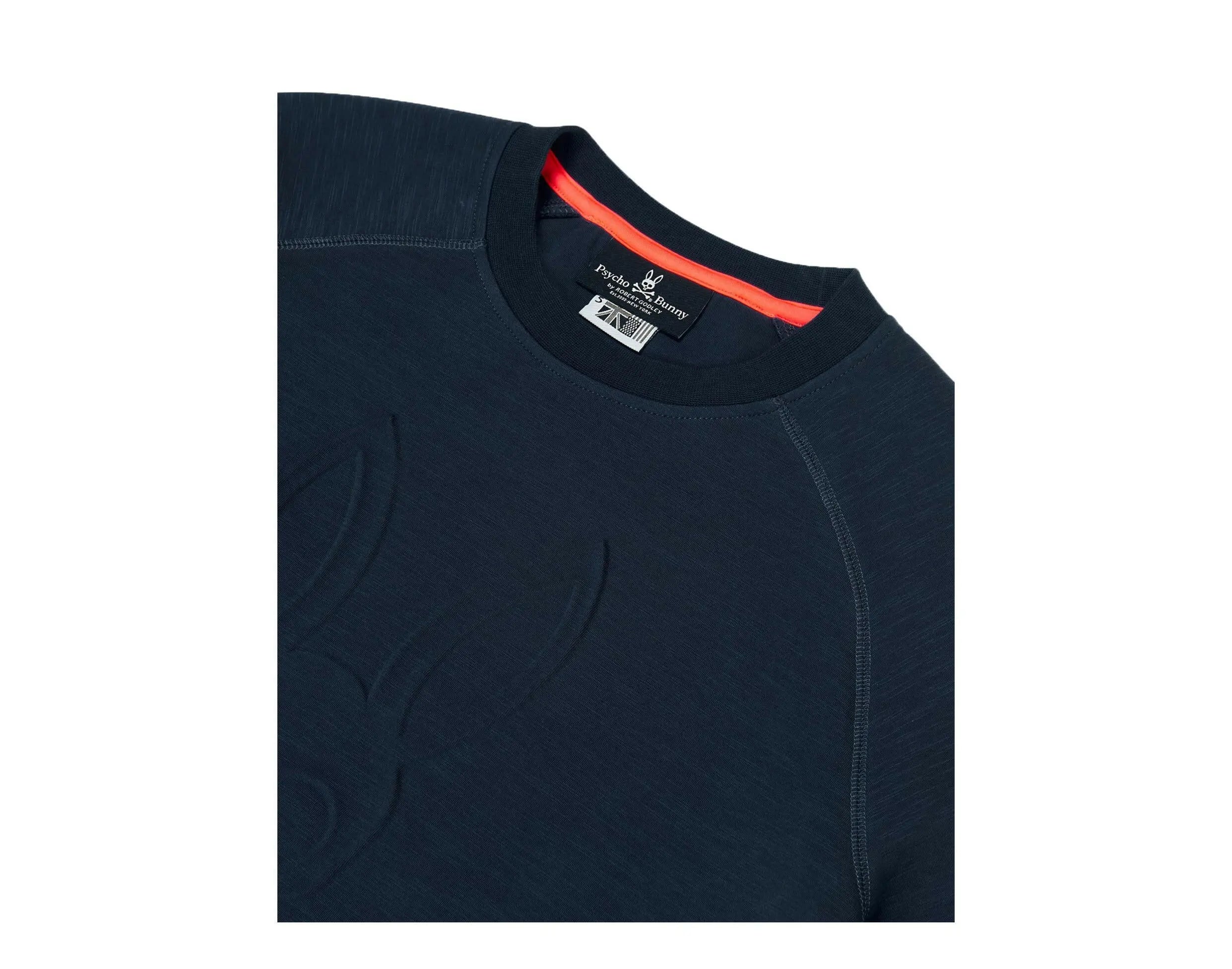 Psycho Bunny Folgate Embossed Logo Men's Crew-Neck Sweatshirt.