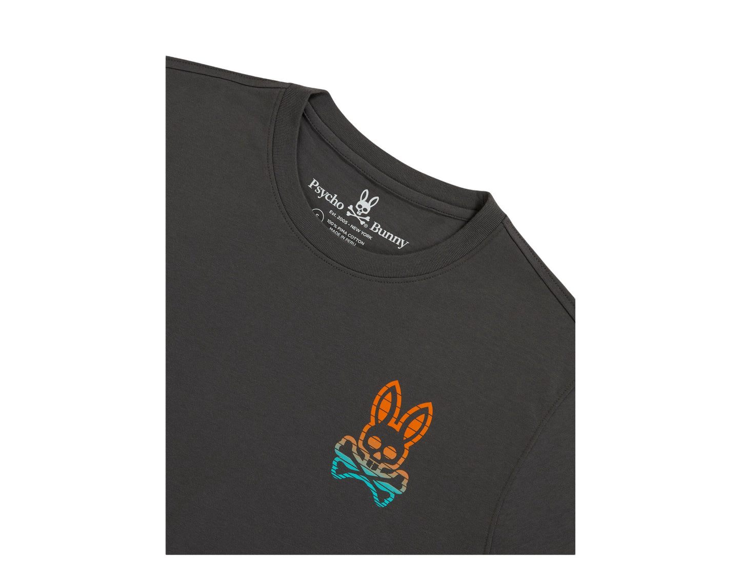 Psycho Bunny Egremont Graphic Men's Long Sleeve Tee Shirt