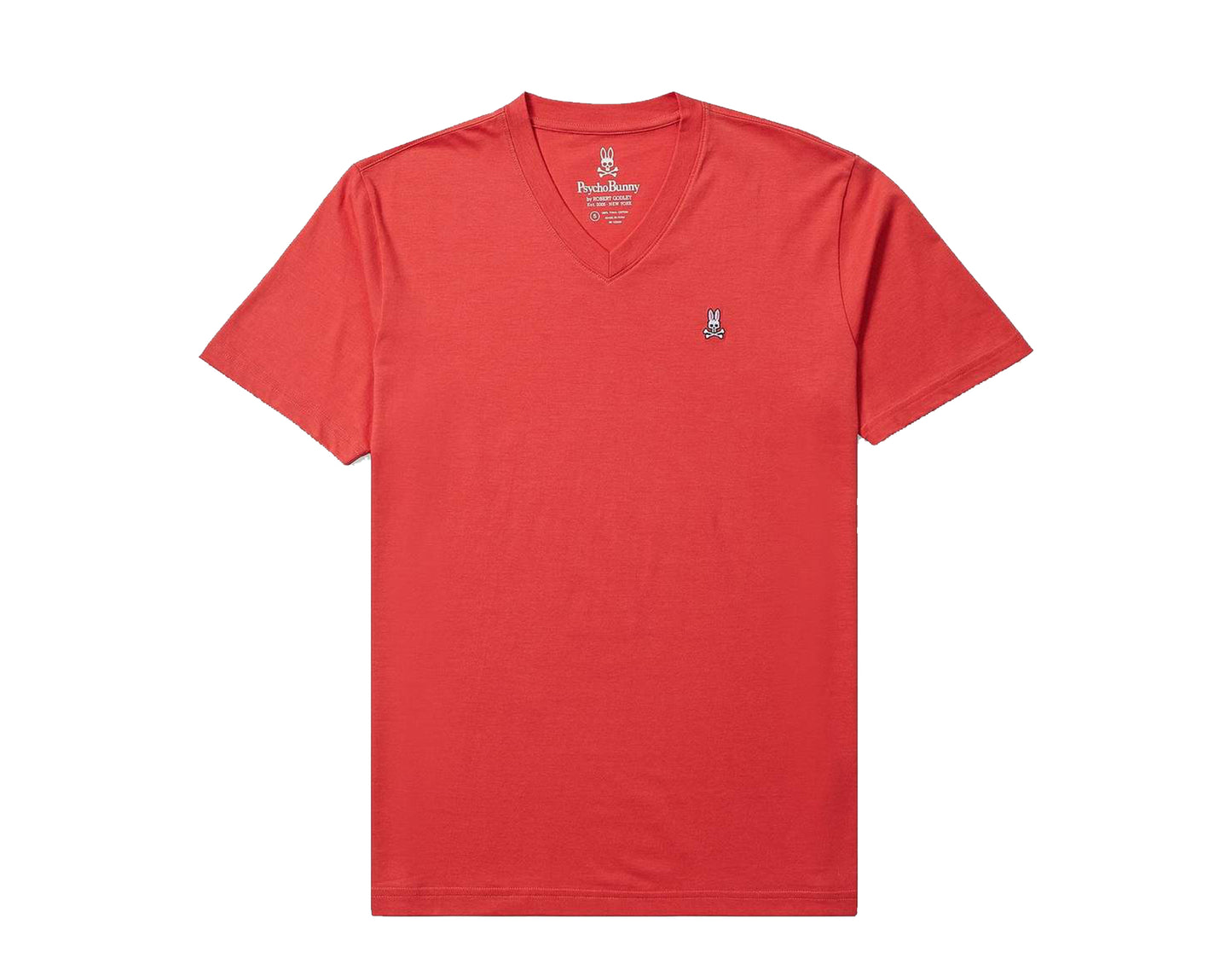 Psycho Bunny Classic V-Neck Men's Tee Shirt