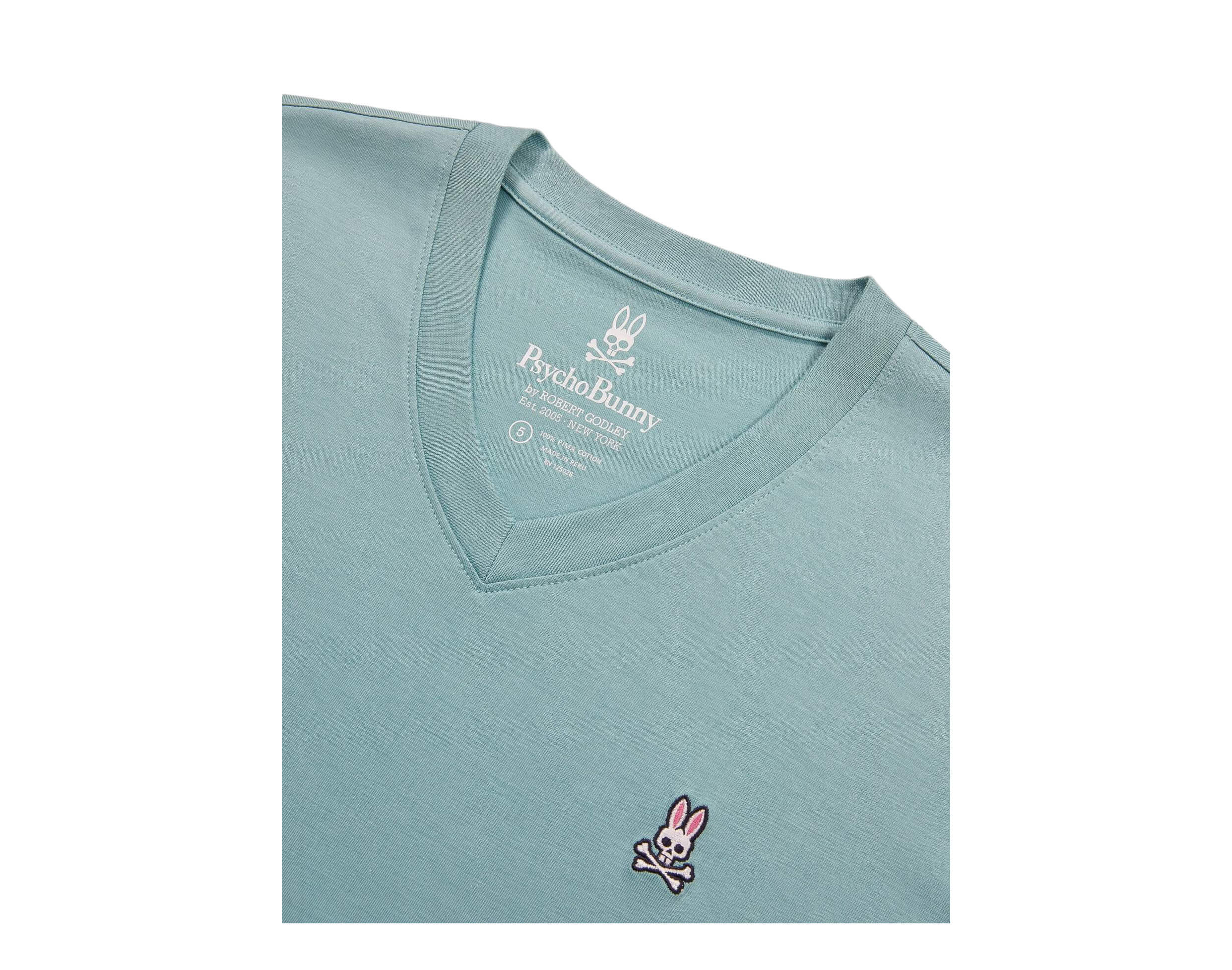 Psycho Bunny Classic V-Neck Men's Tee Shirt