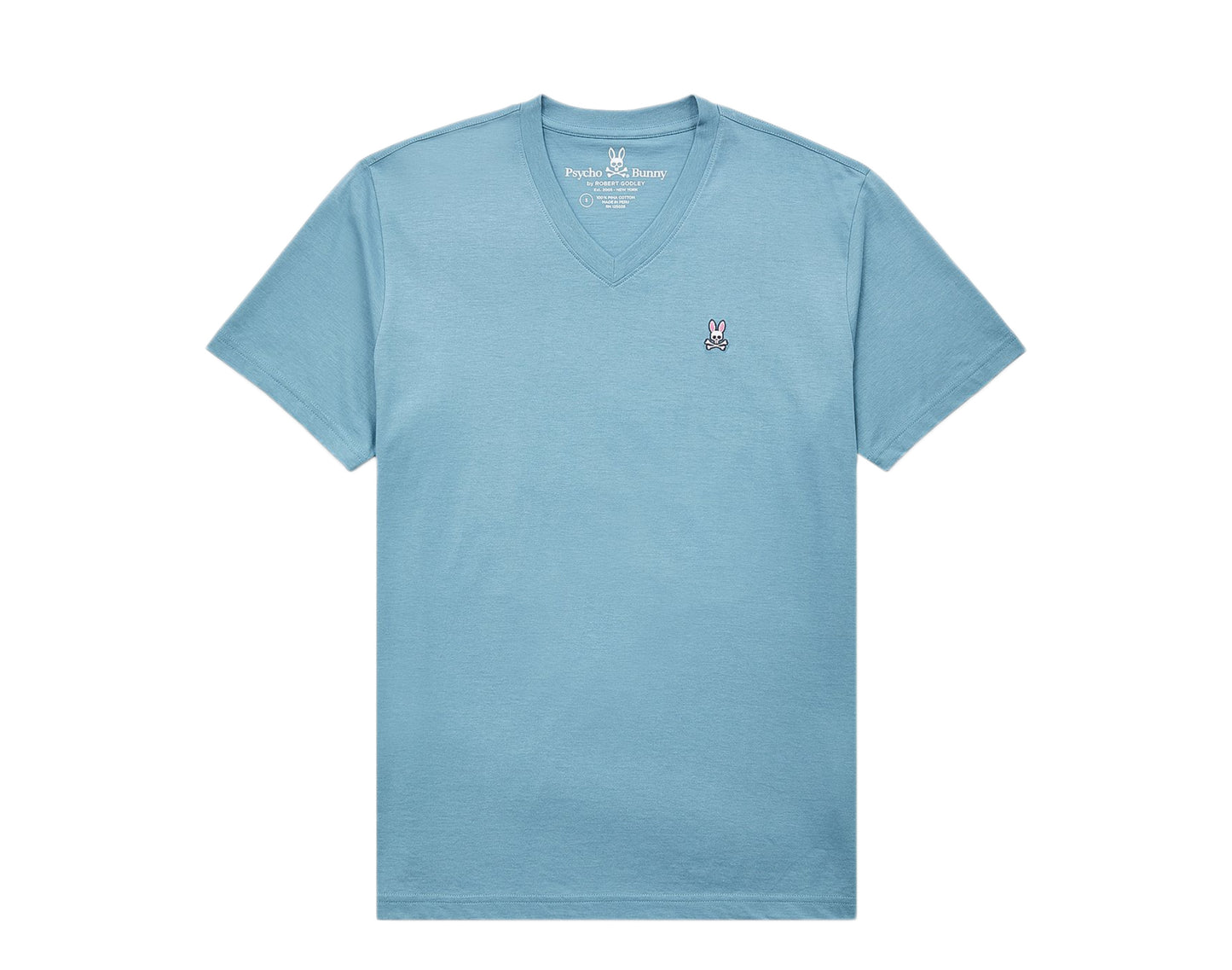 Psycho Bunny Classic V-Neck Men's Tee Shirt