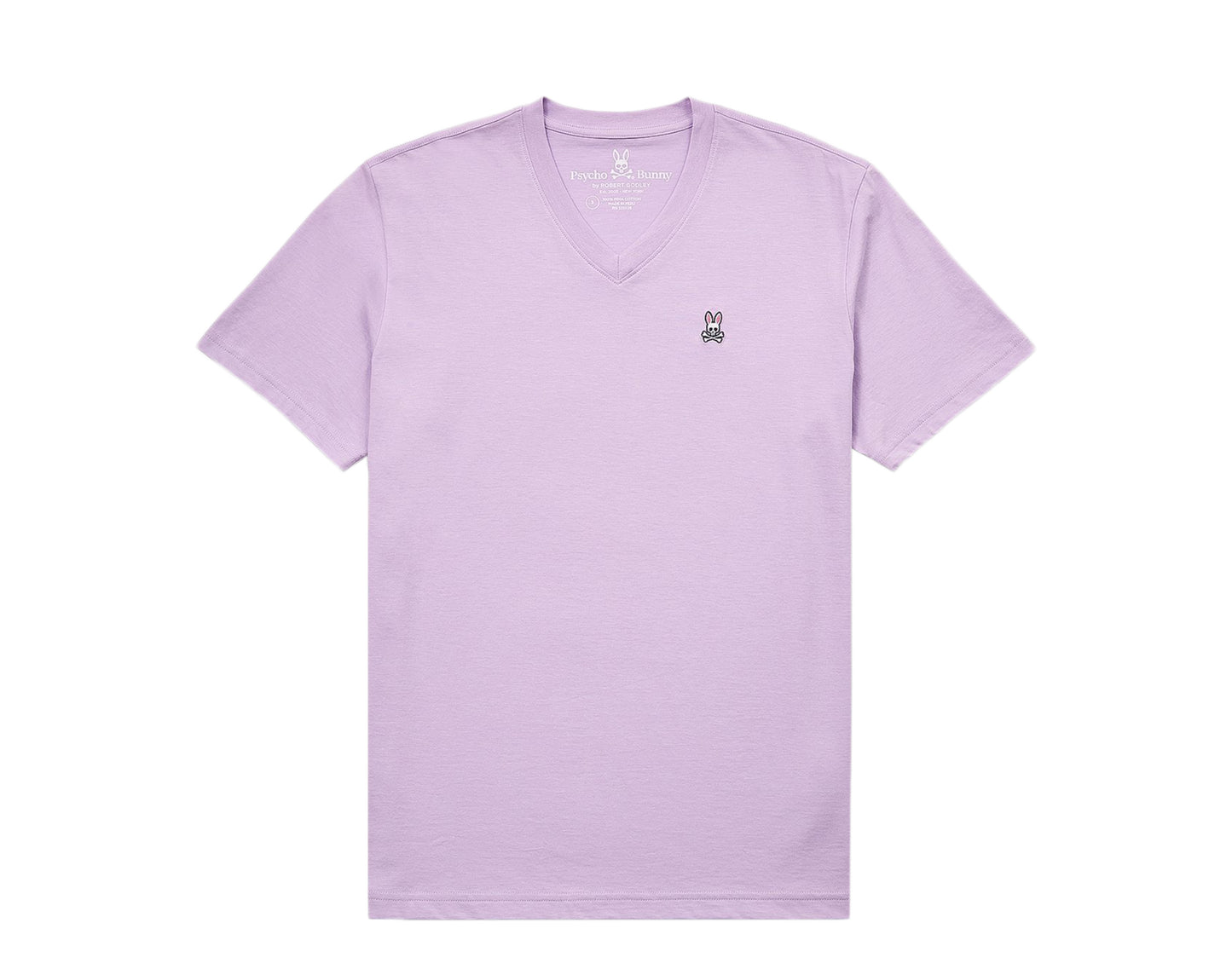 Psycho Bunny Classic V-Neck Men's Tee Shirt