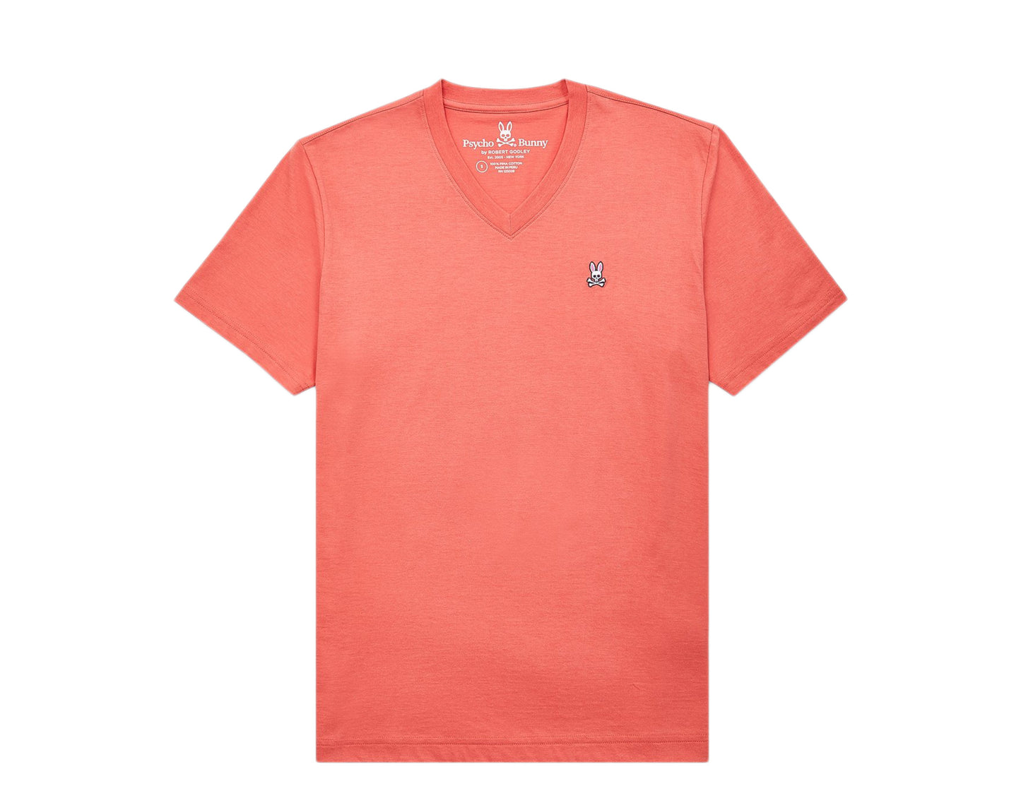 Psycho Bunny Classic V-Neck Men's Tee Shirt