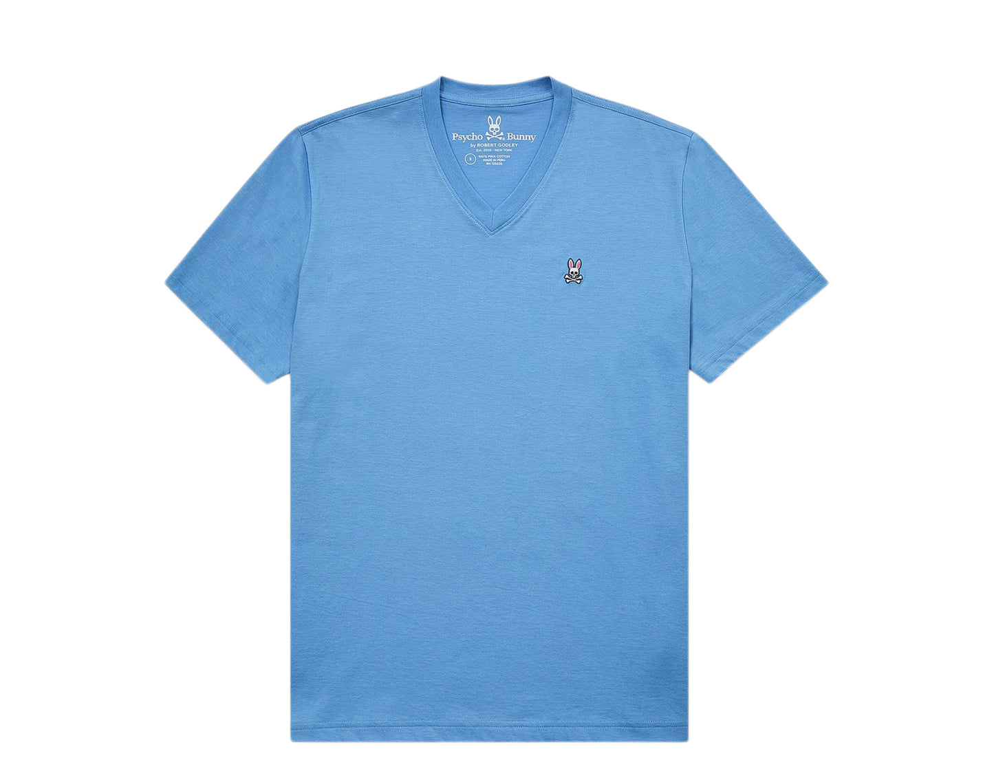 Psycho Bunny Classic V-Neck Men's Tee Shirt